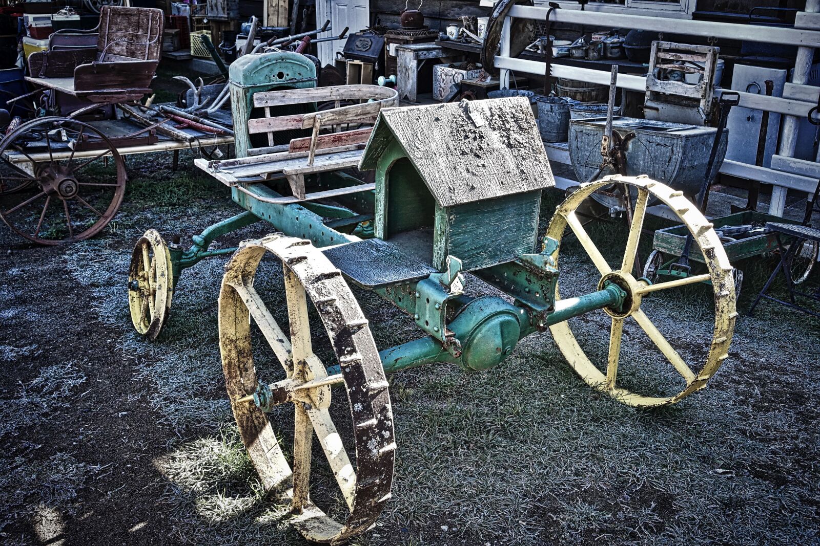 Sony Cyber-shot DSC-RX100 III sample photo. Machinery, farming, equipment photography