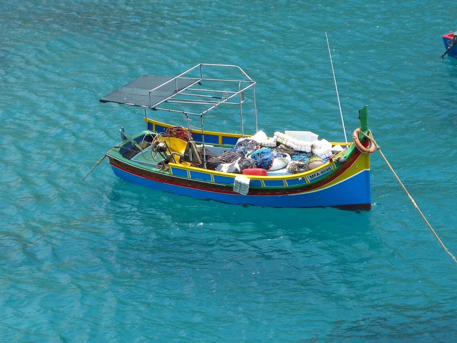 Canon PowerShot S120 sample photo. Boat, sea, malta photography