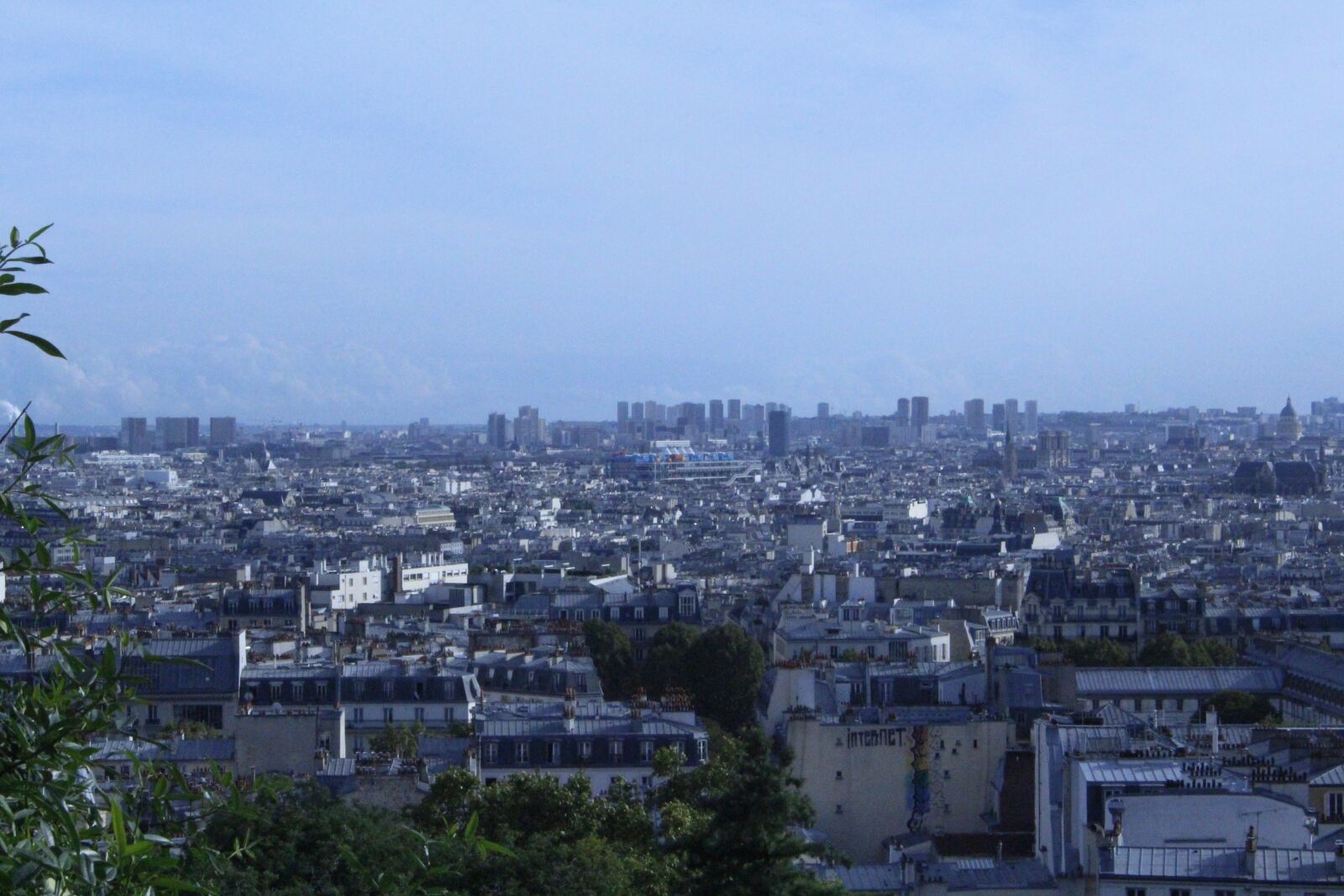 Canon EOS 700D (EOS Rebel T5i / EOS Kiss X7i) sample photo. Paris, view, air photography