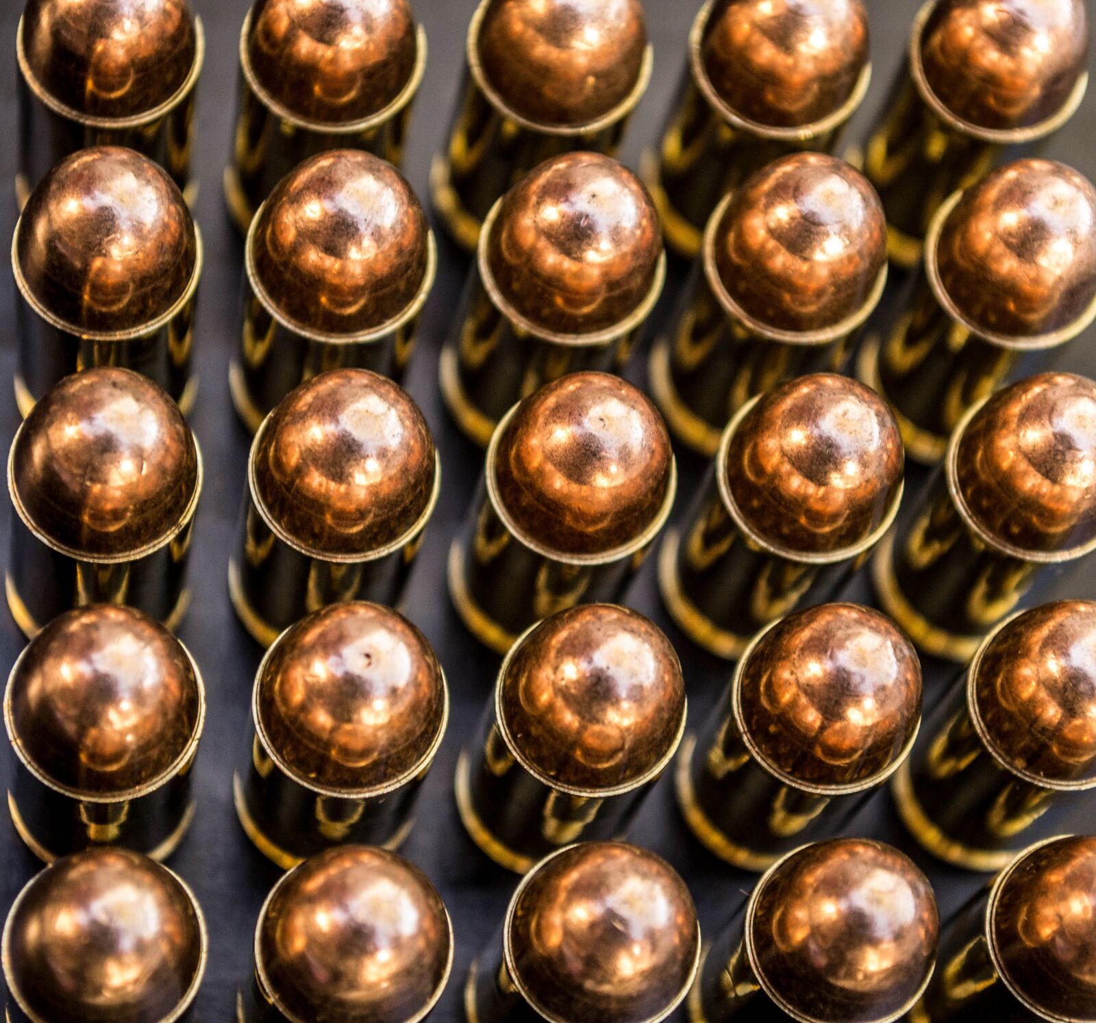Nikon D3100 sample photo. Bullets, brass, end up photography