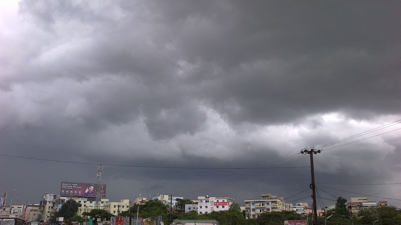 Nokia 500 sample photo. Storm, brewing photography