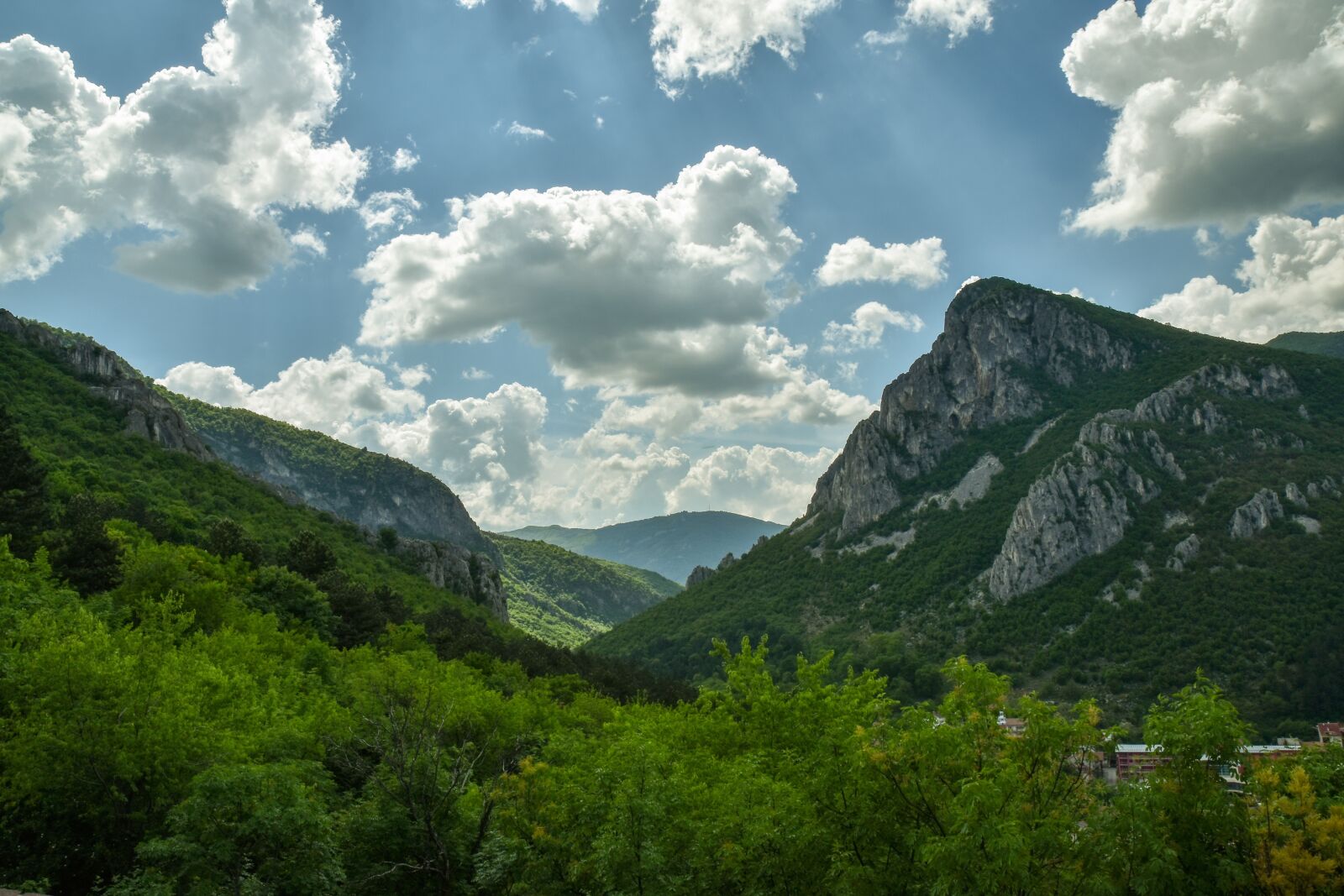 Nikon D3400 sample photo. Mountain, spring, sky photography