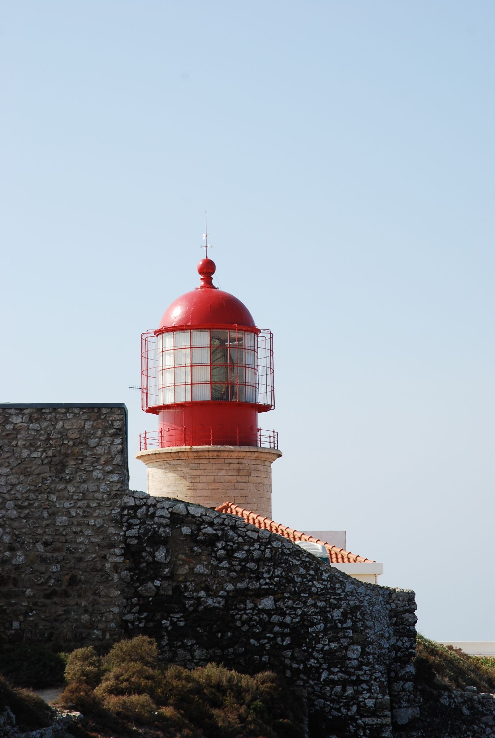 Nikon D80 sample photo. Lighthouse, algarve, sky photography