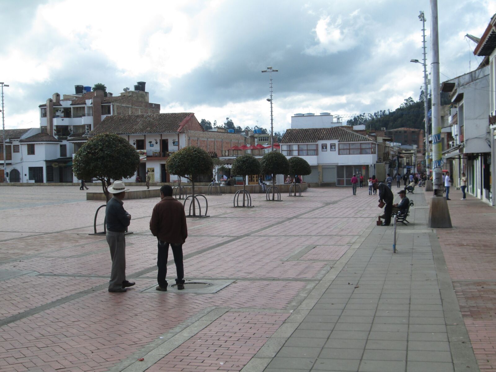 Canon PowerShot A810 sample photo. Colombia, chiquinquira, park photography