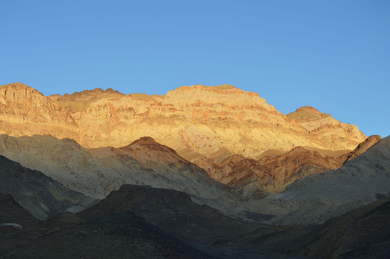 Nikon D3200 sample photo. Death valley, artists palette photography