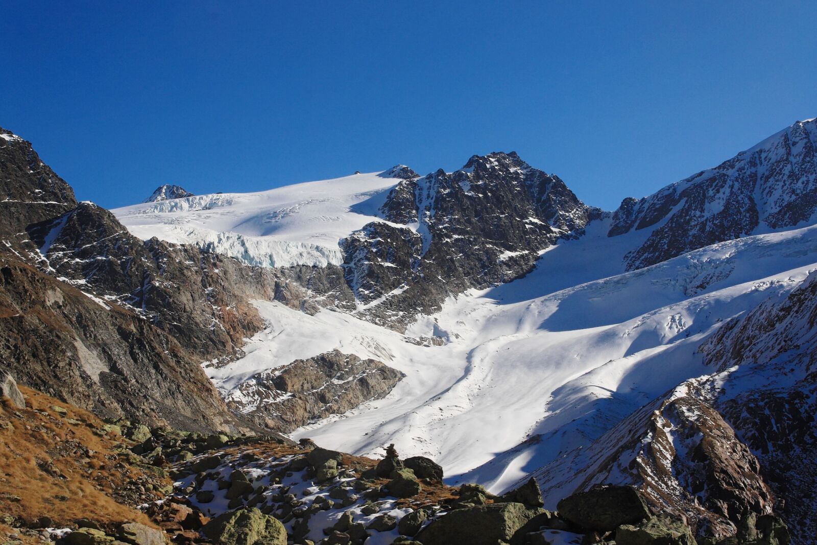 Canon EOS 450D (EOS Rebel XSi / EOS Kiss X2) sample photo. Glacier, mountains, alpine photography