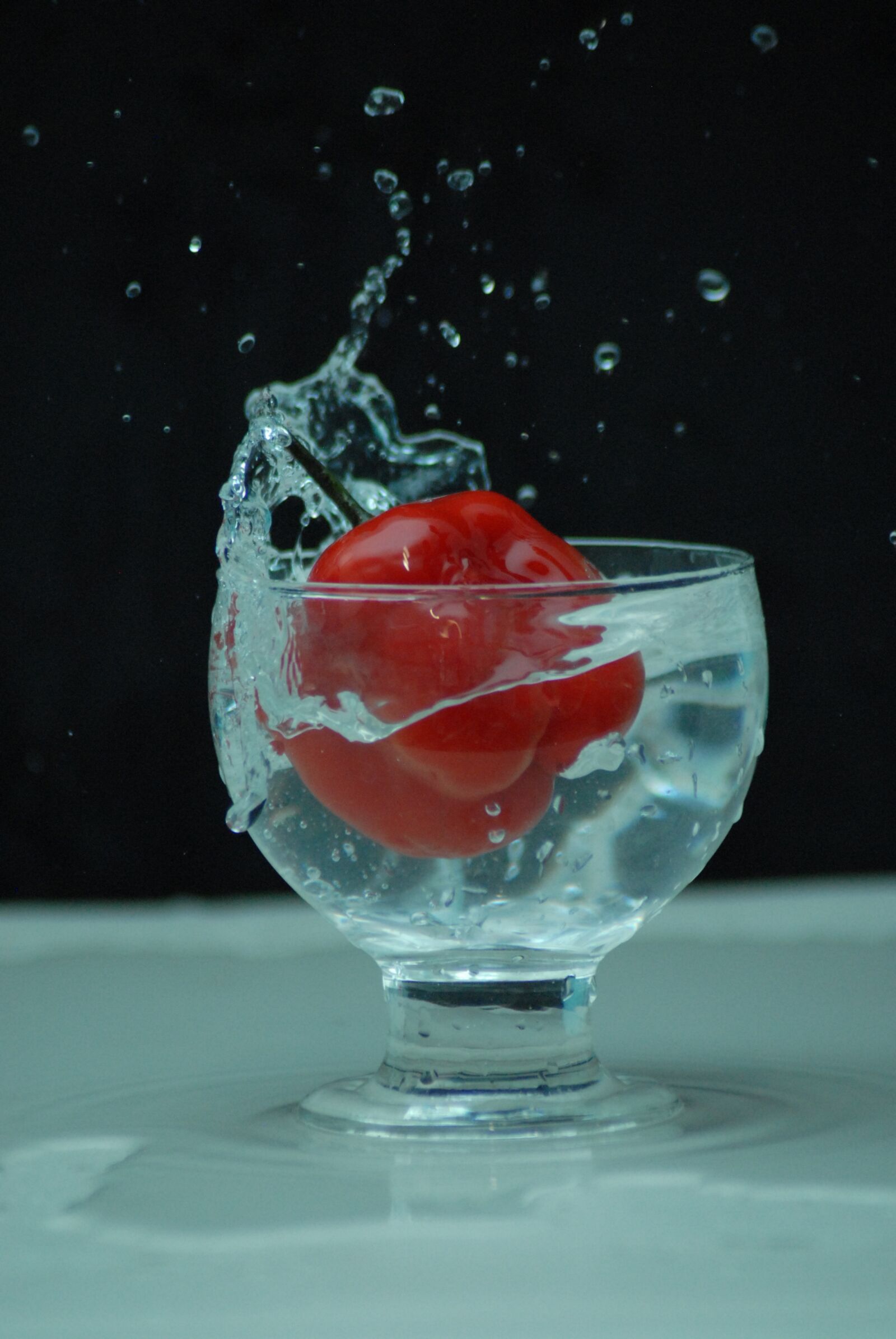 Nikon D200 sample photo. Chile, cup, water photography