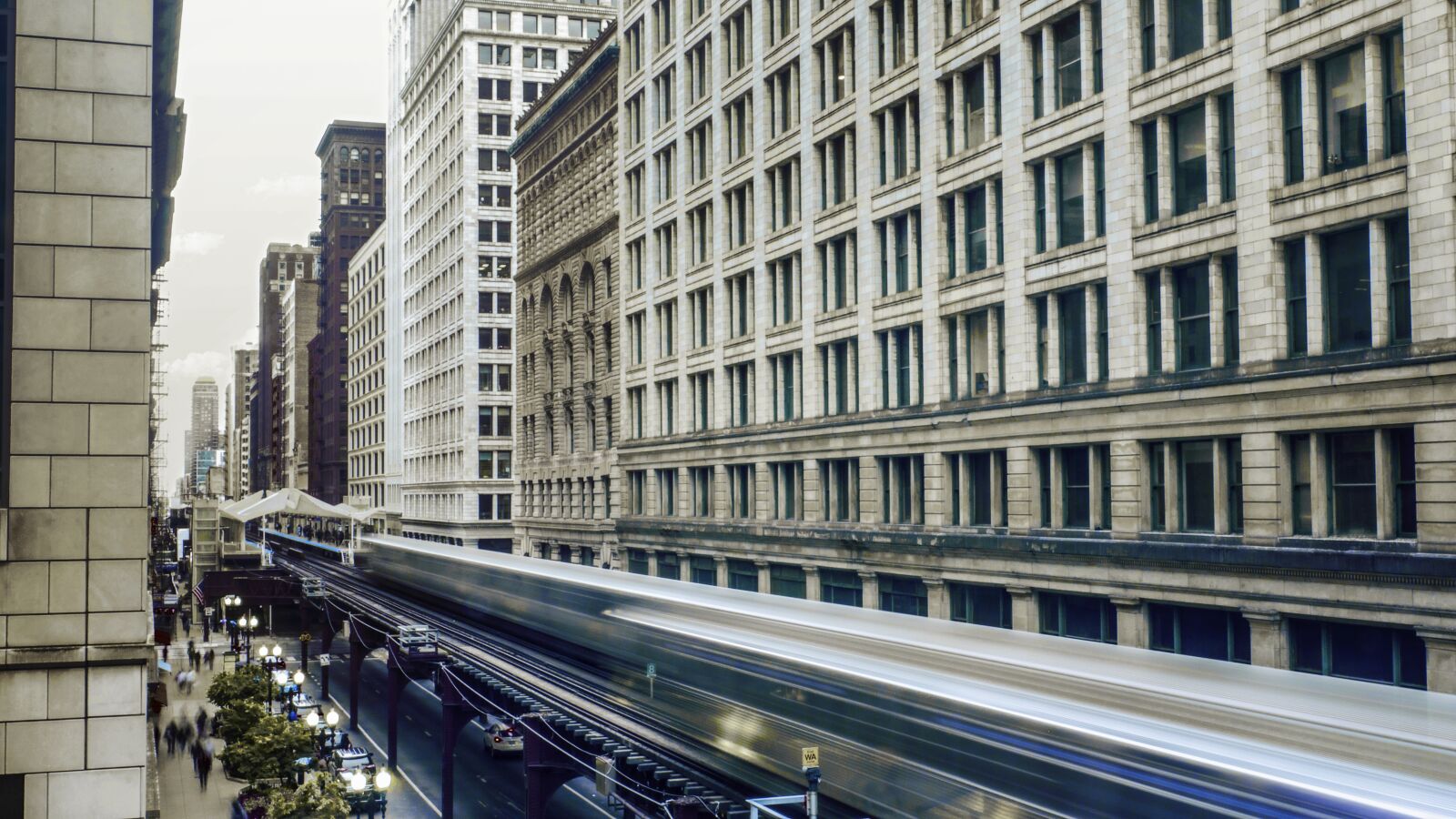 Panasonic Lumix DMC-GH2 sample photo. Downtown, chicago, architecture photography