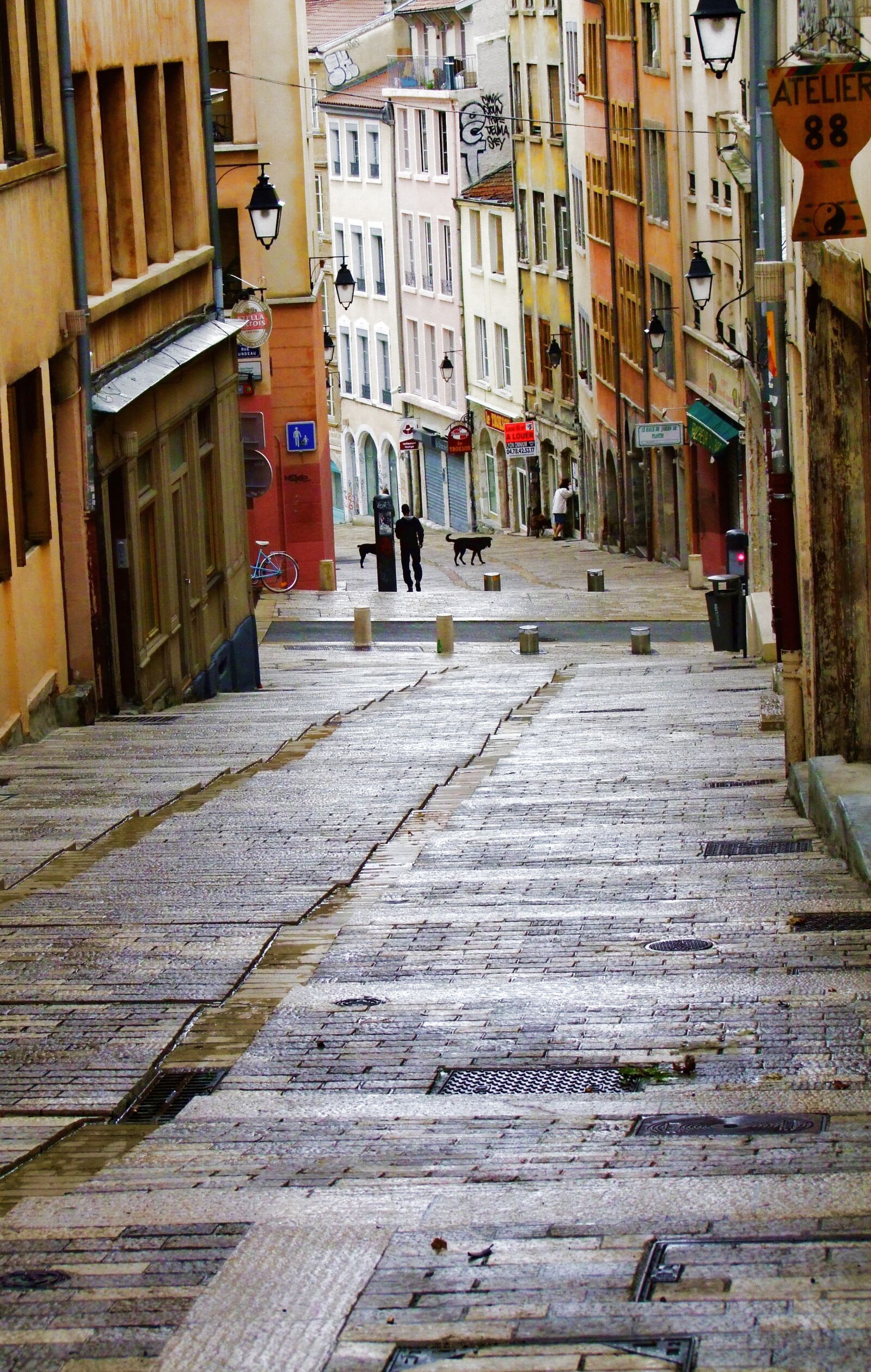 Fujifilm FinePix S100fs sample photo. Lyon, street, france photography
