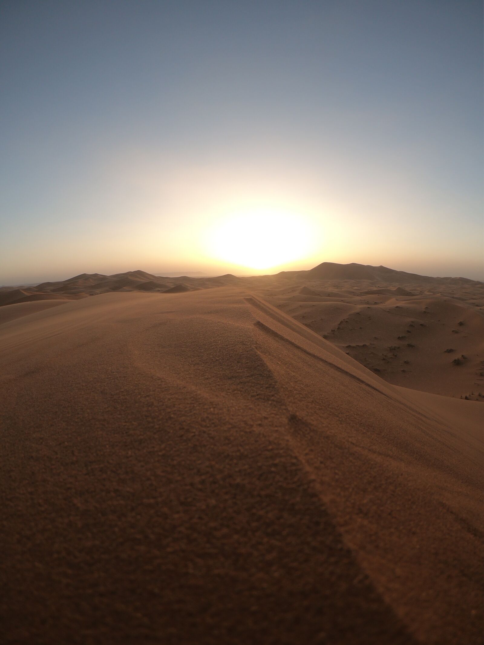 GoPro Hero6 Black sample photo. Desert, sunset, landscape photography