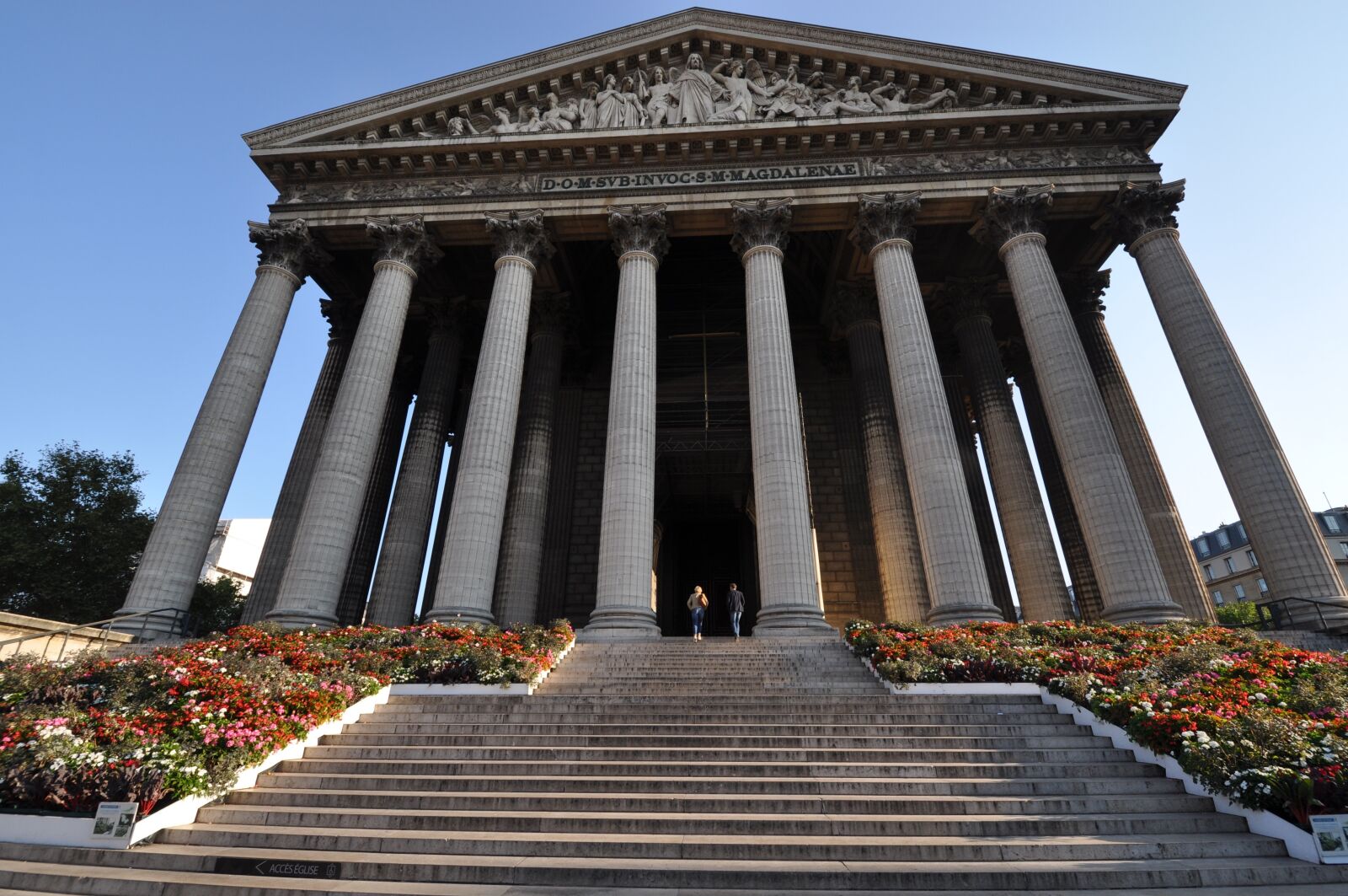 Nikon D90 sample photo. Paris, madeleine, church photography