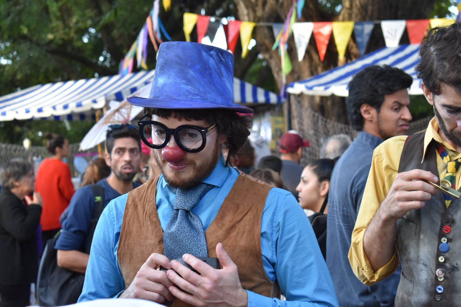 Nikon D3400 sample photo. Clown, party, nostalgia photography