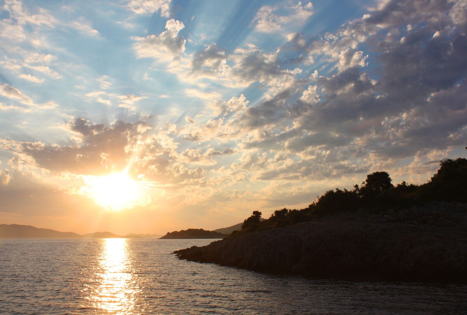 Canon EOS 450D (EOS Rebel XSi / EOS Kiss X2) sample photo. Sea, sunset, sky photography