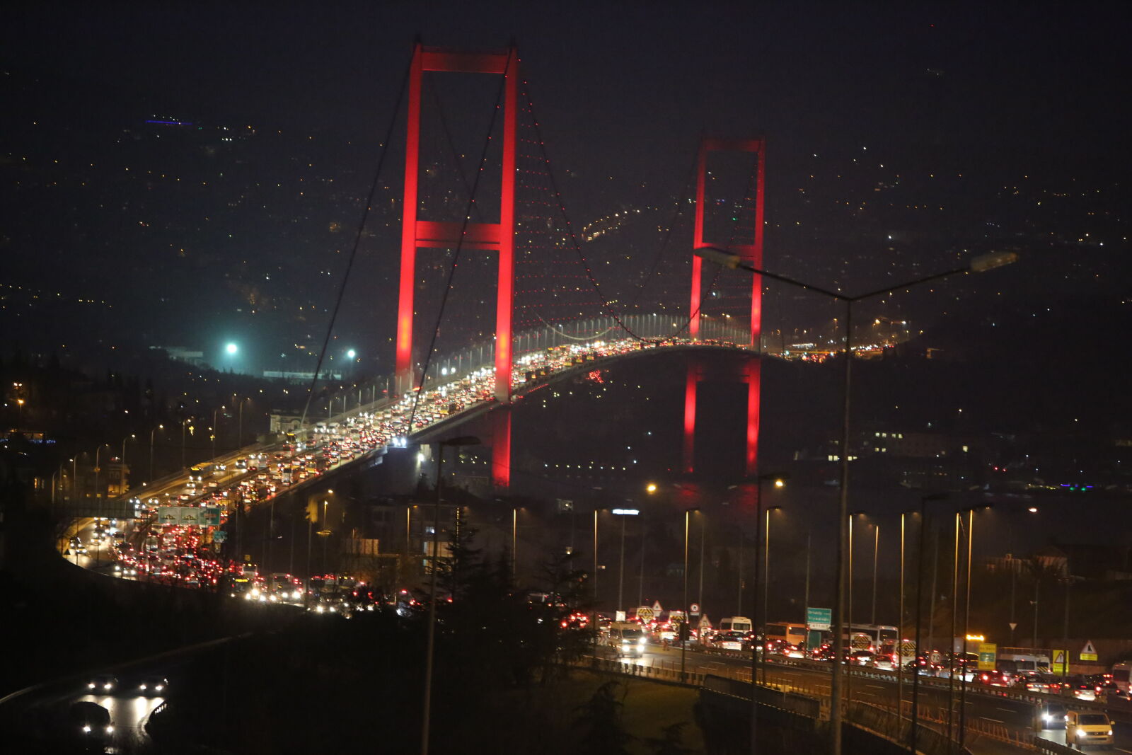 Canon EF 70-200mm F2.8L IS USM sample photo. Bridge, colors, istanbul photography