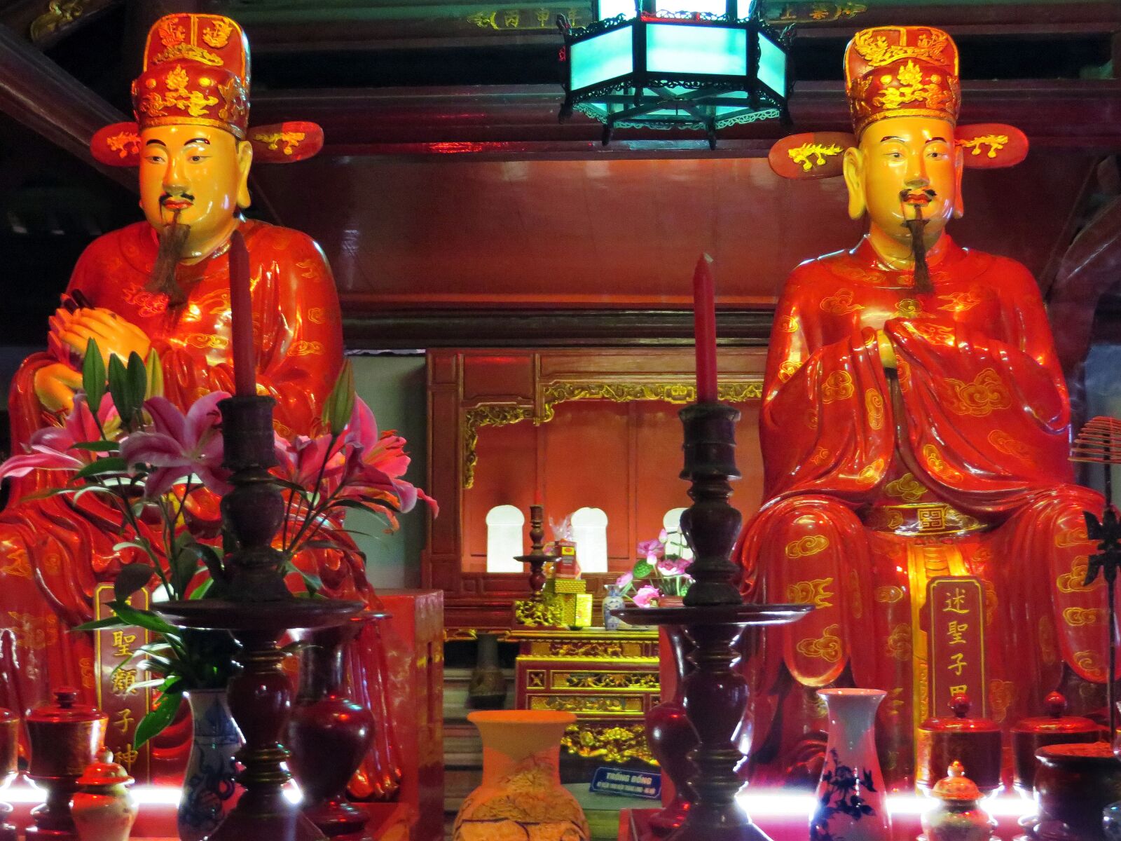 Canon PowerShot SX270 HS sample photo. Viet nam, temple, gods photography
