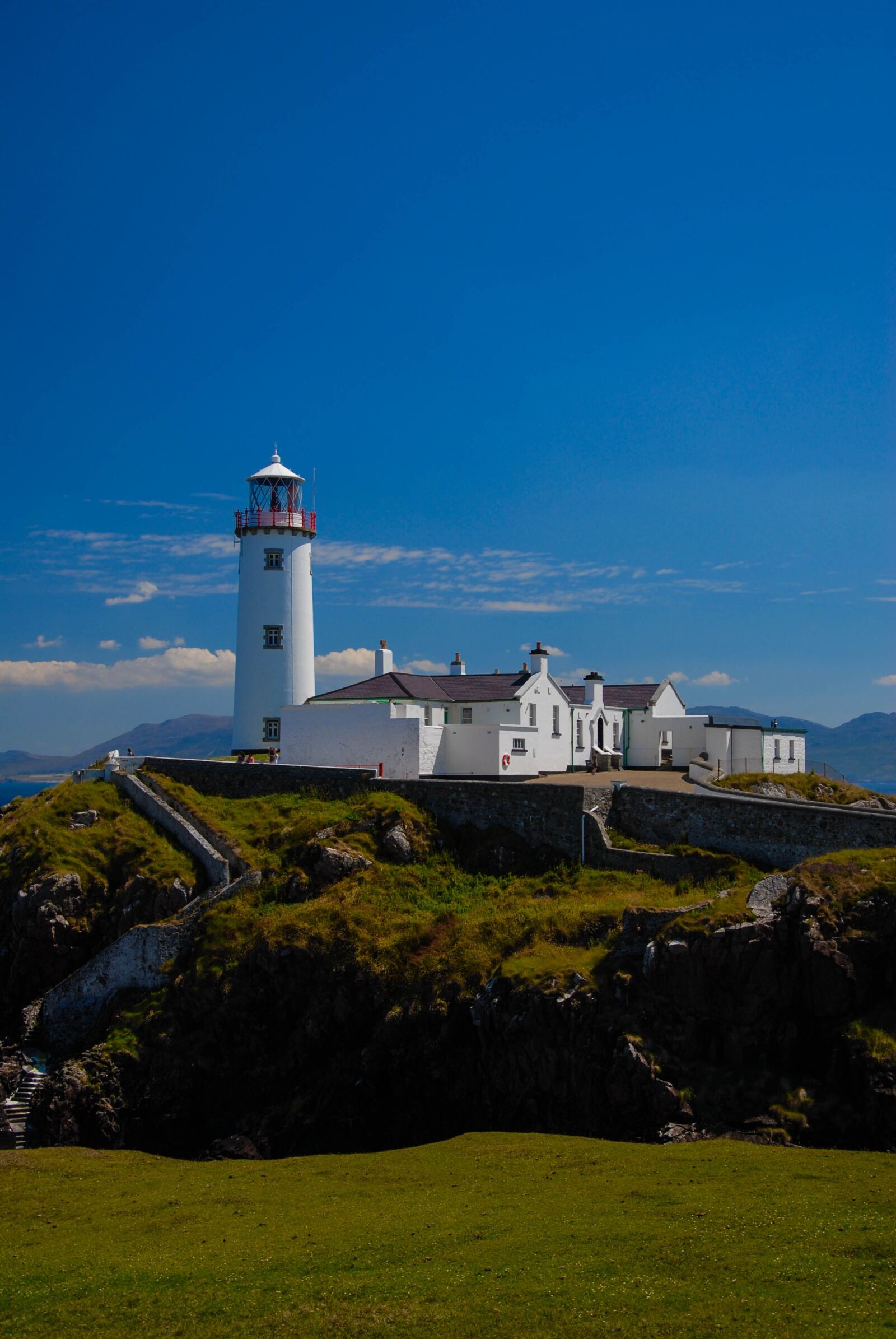 Nikon D200 sample photo. Lighthouse, sky, clouds photography