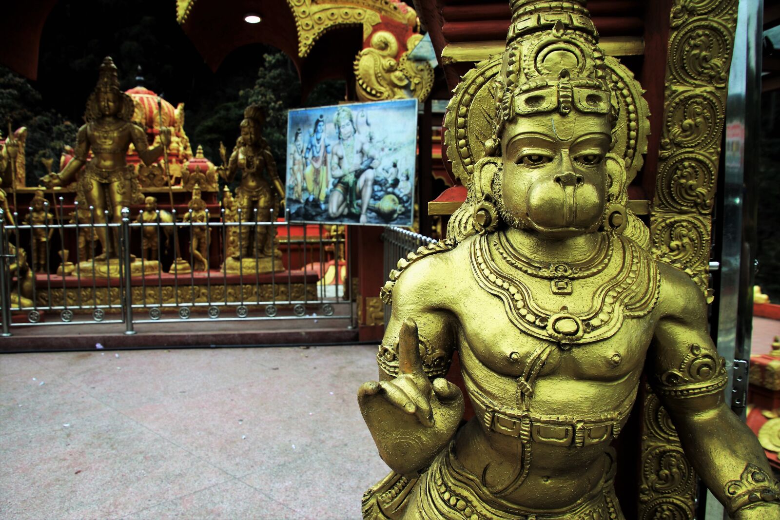 Canon EOS 80D sample photo. Hanuman, indian, faith photography