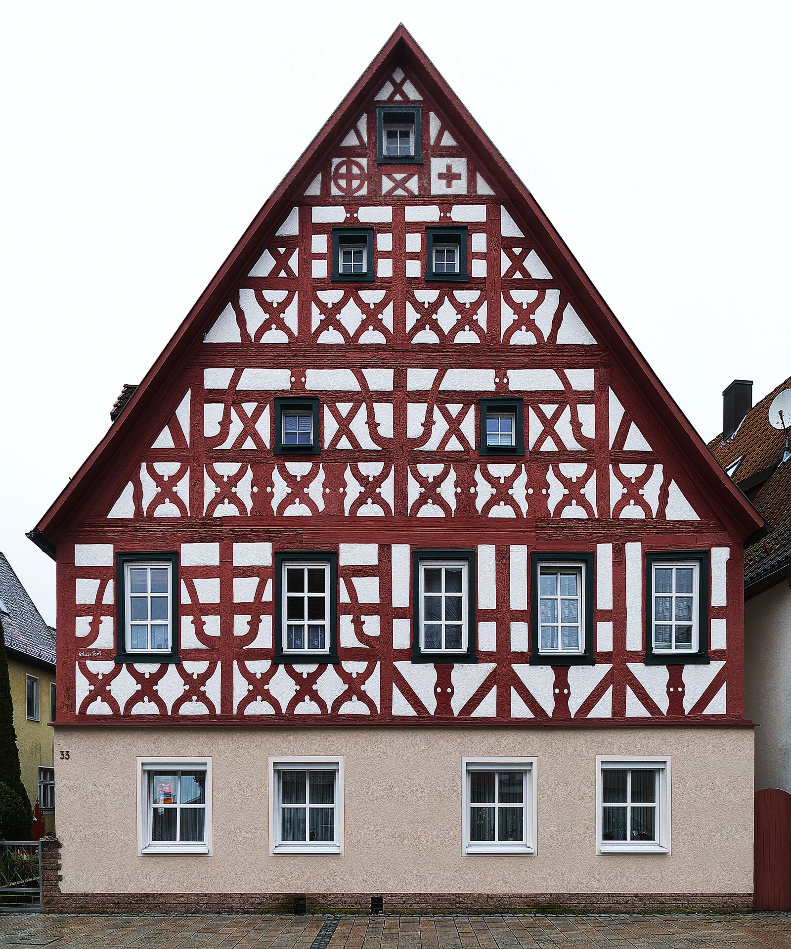 Panasonic Lumix DMC-FZ1000 sample photo. Fachwerkhaus, facade, renovated photography