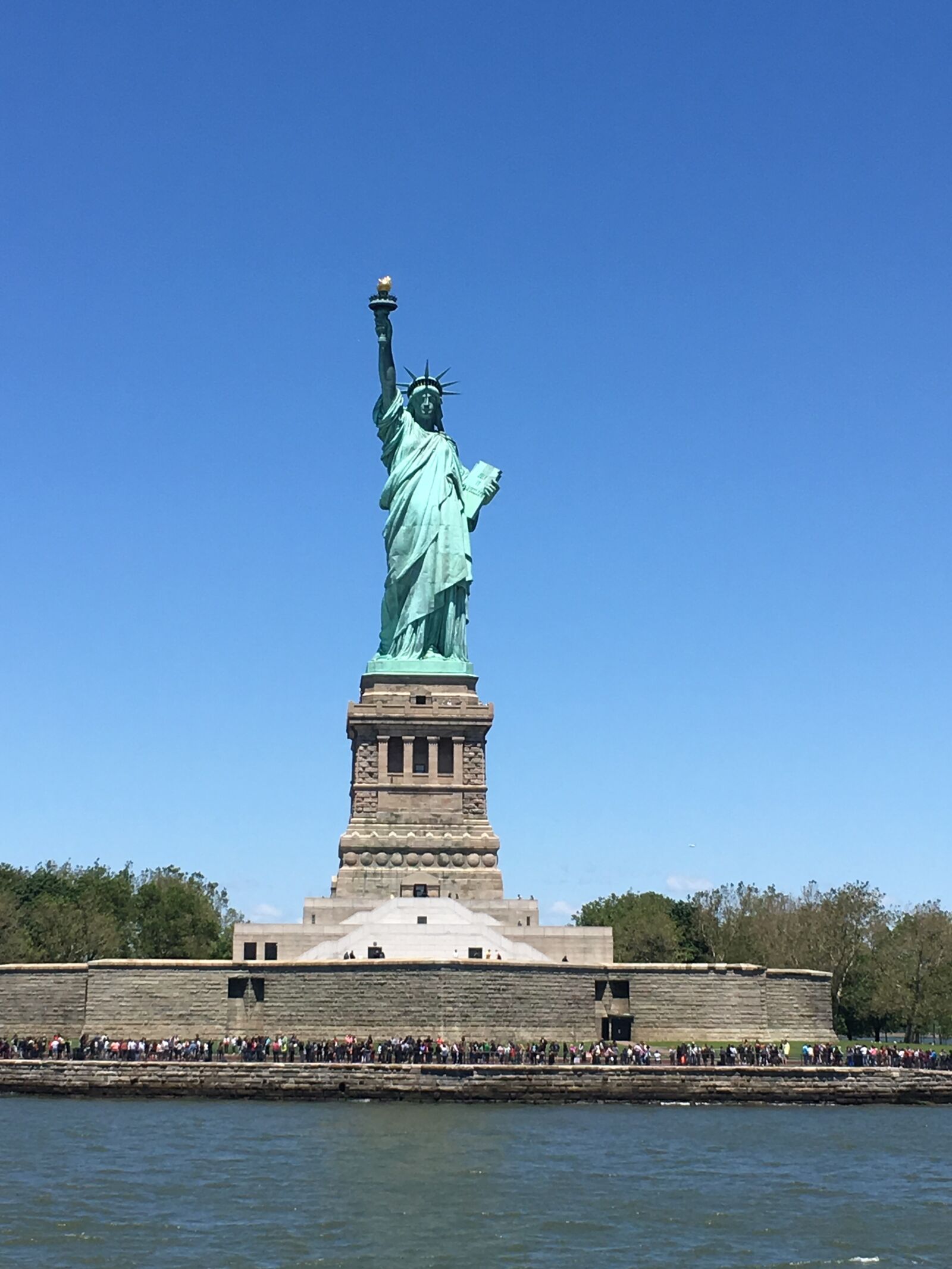 Apple iPhone 6s sample photo. Statue of liberty, nj photography