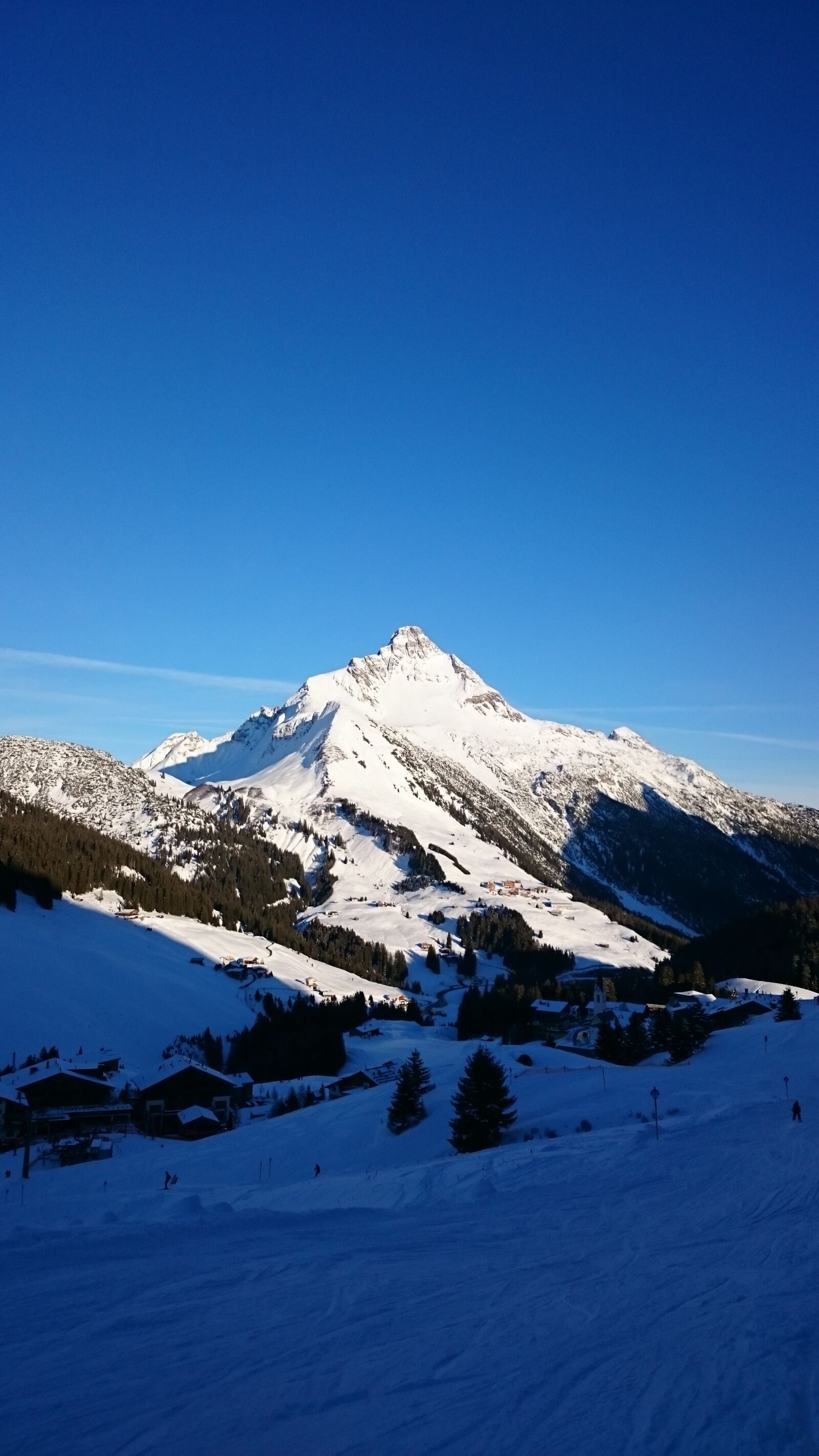 Sony Xperia Z1 Compact sample photo. Alpine, winter, mountains photography