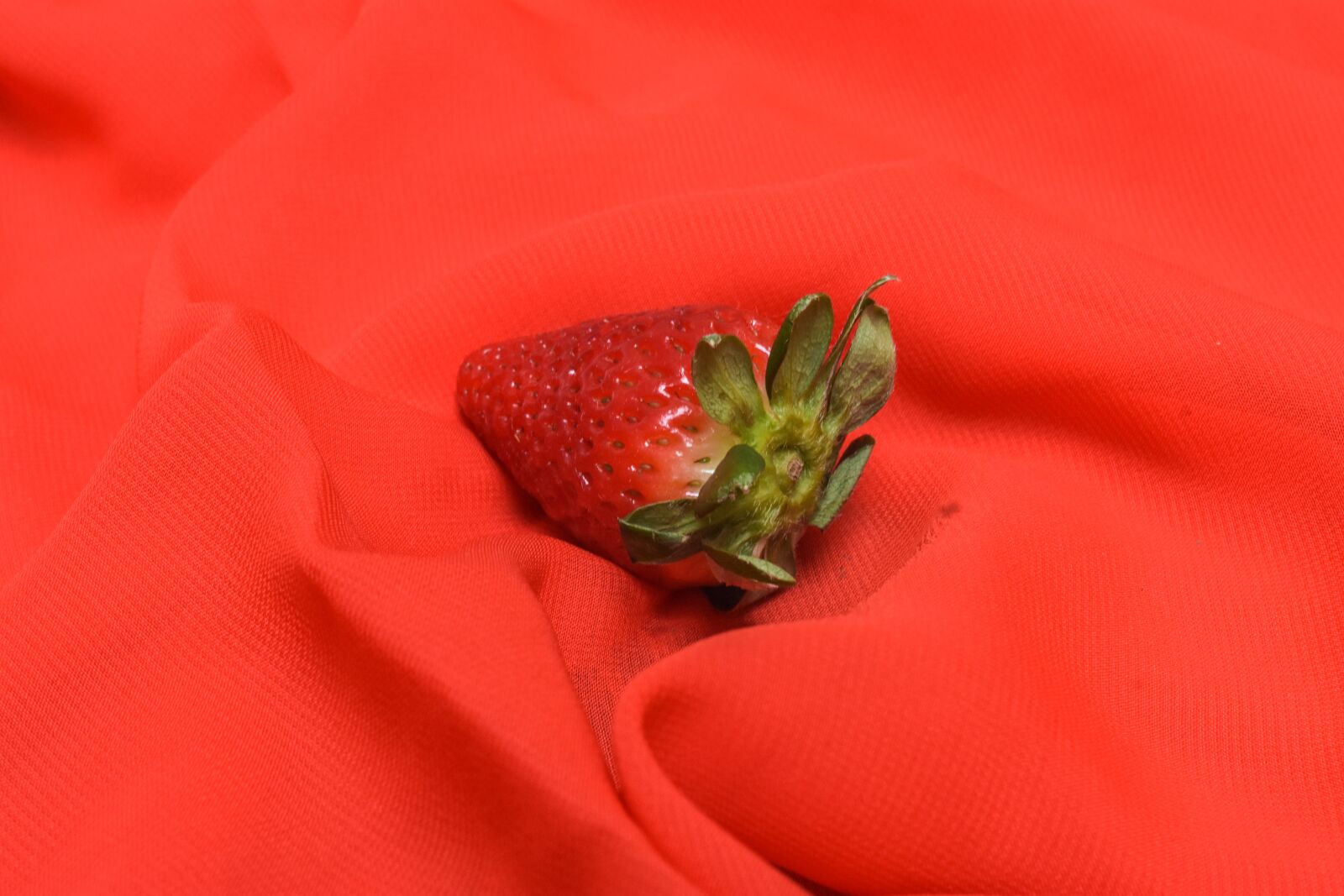 Nikon D3400 sample photo. Strawberry, fruit, fresh photography