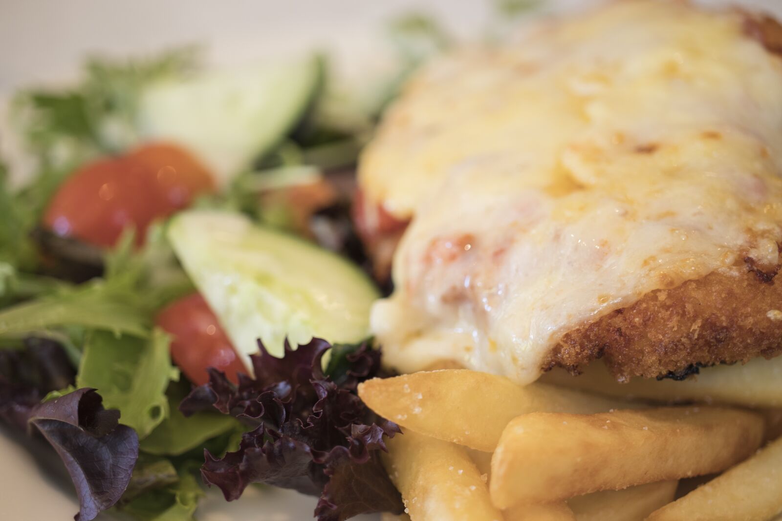 Canon EOS 200D (EOS Rebel SL2 / EOS Kiss X9) sample photo. Lunch, chicken, parmigiana photography