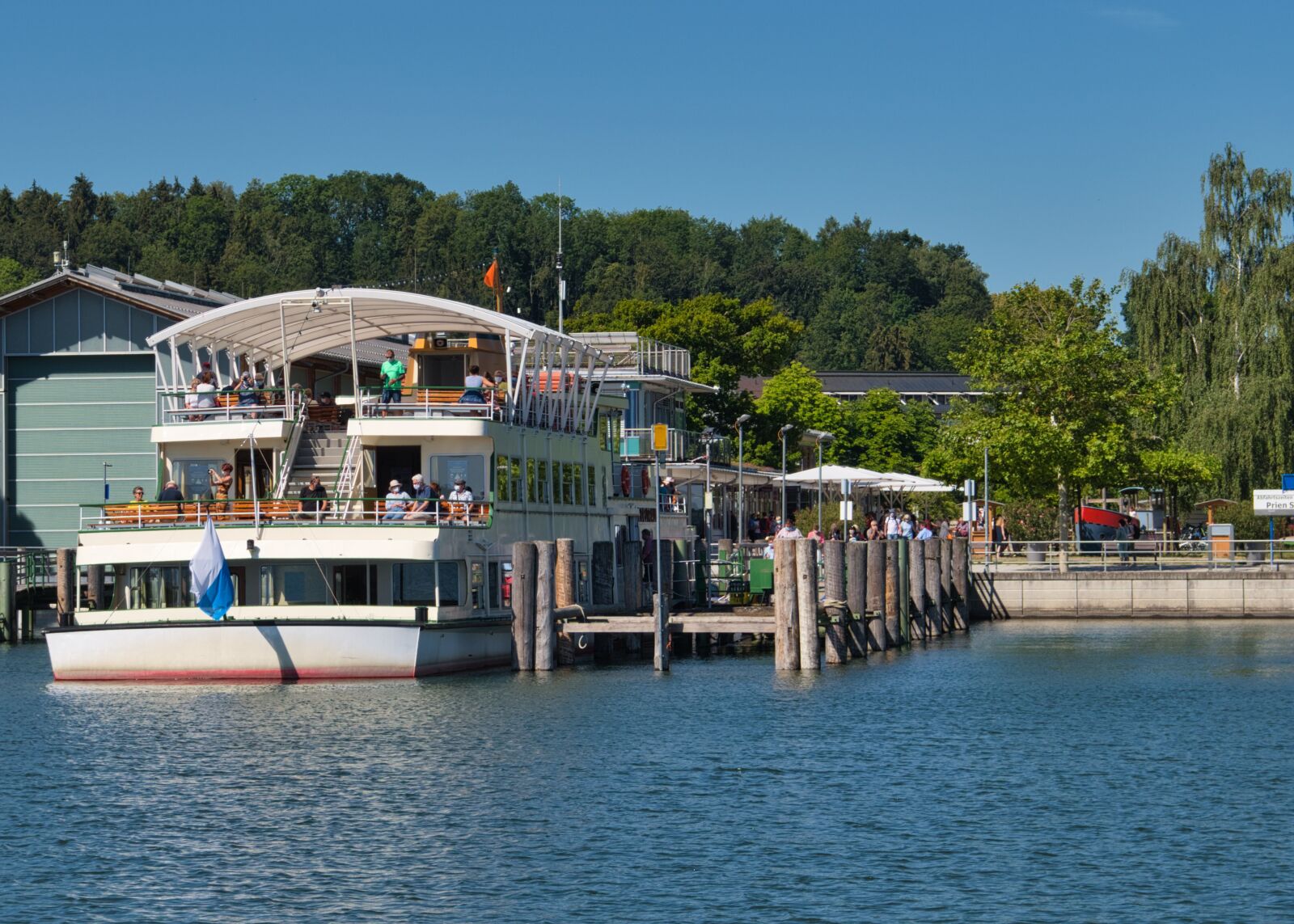 Nikon D7500 sample photo. Lake, chiemsee, boat photography