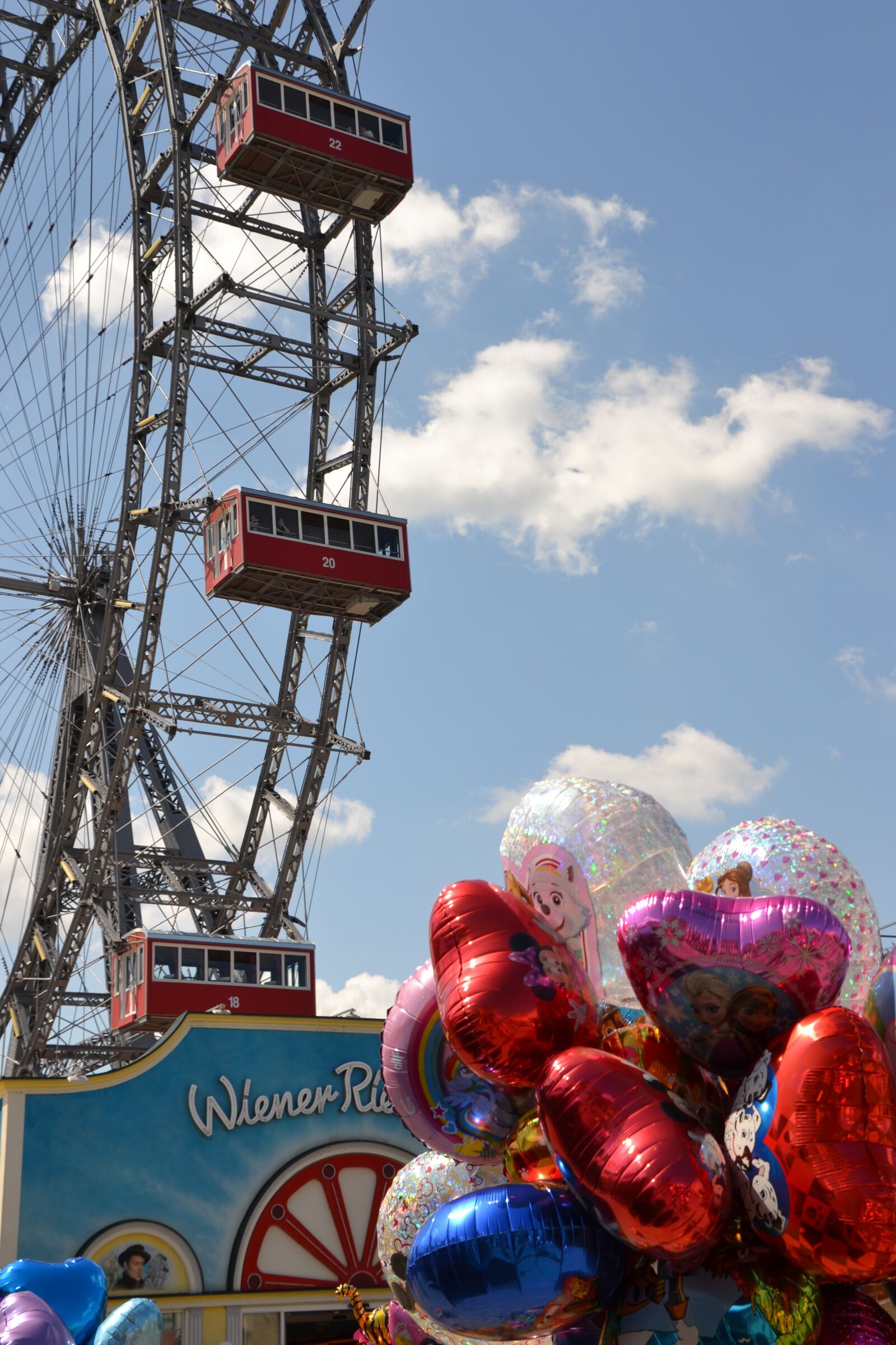 Nikon D3100 sample photo. Ferris wheel, vienna, prater photography