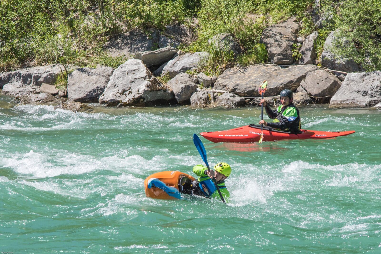 Canon EOS 7D Mark II sample photo. White water, river, canoeing photography