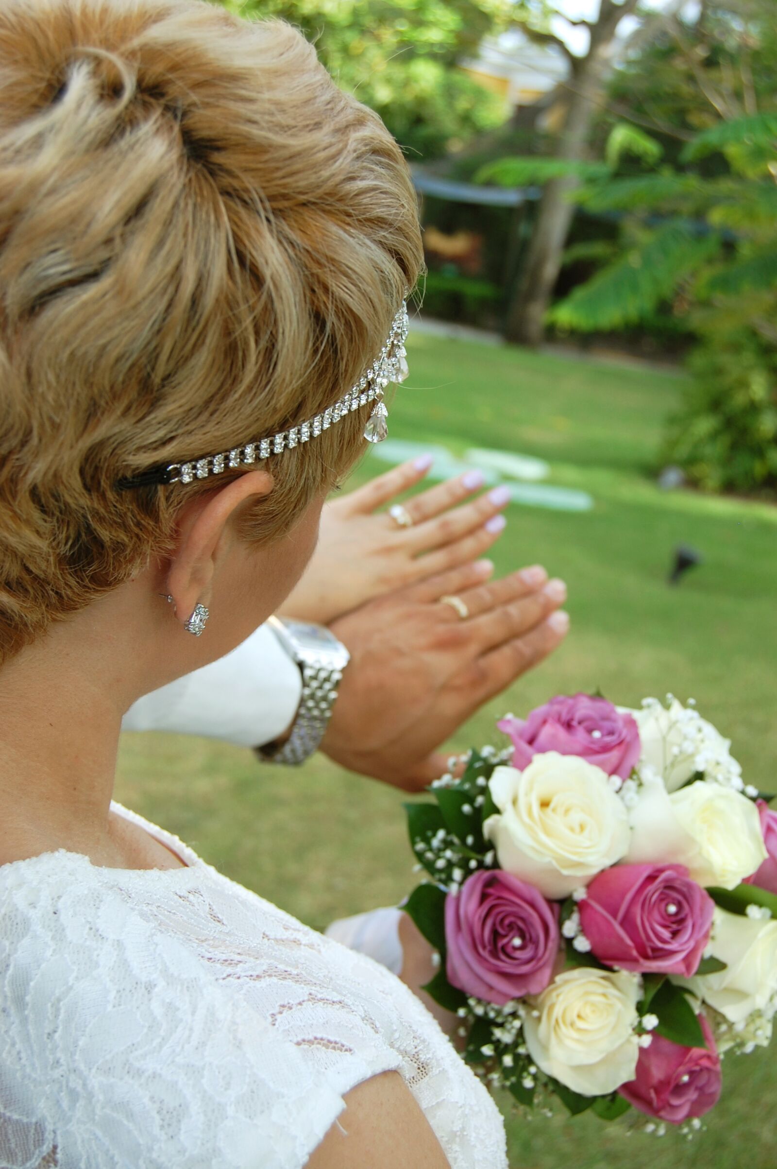 Nikon D40 sample photo. Flowers, wedding, bouquet photography