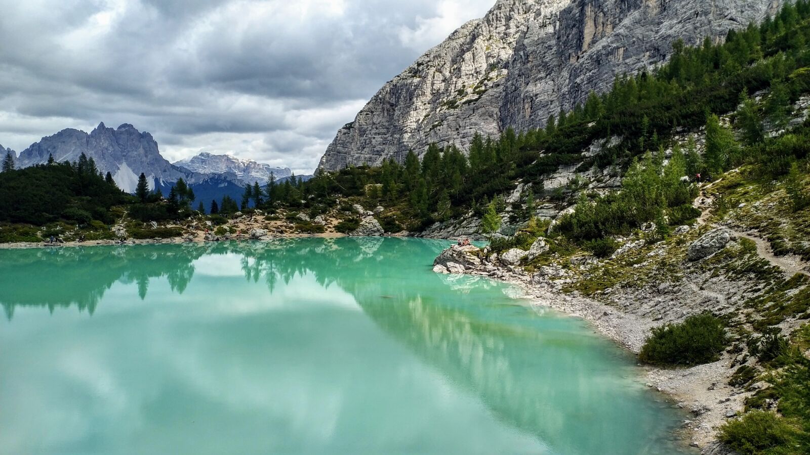 Xiaomi Mi MIX 2 sample photo. Lake, dolomites, mountains photography