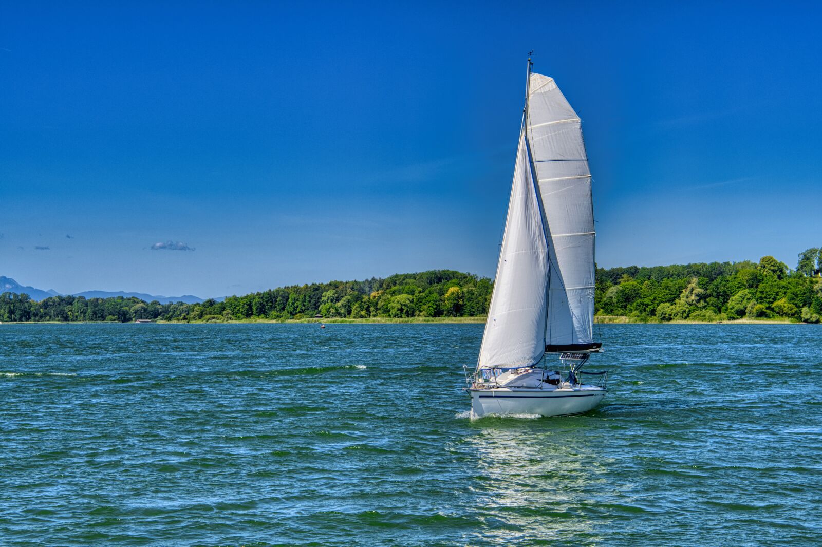 Nikon D7500 sample photo. Landscape, upper bavaria, chiemsee photography