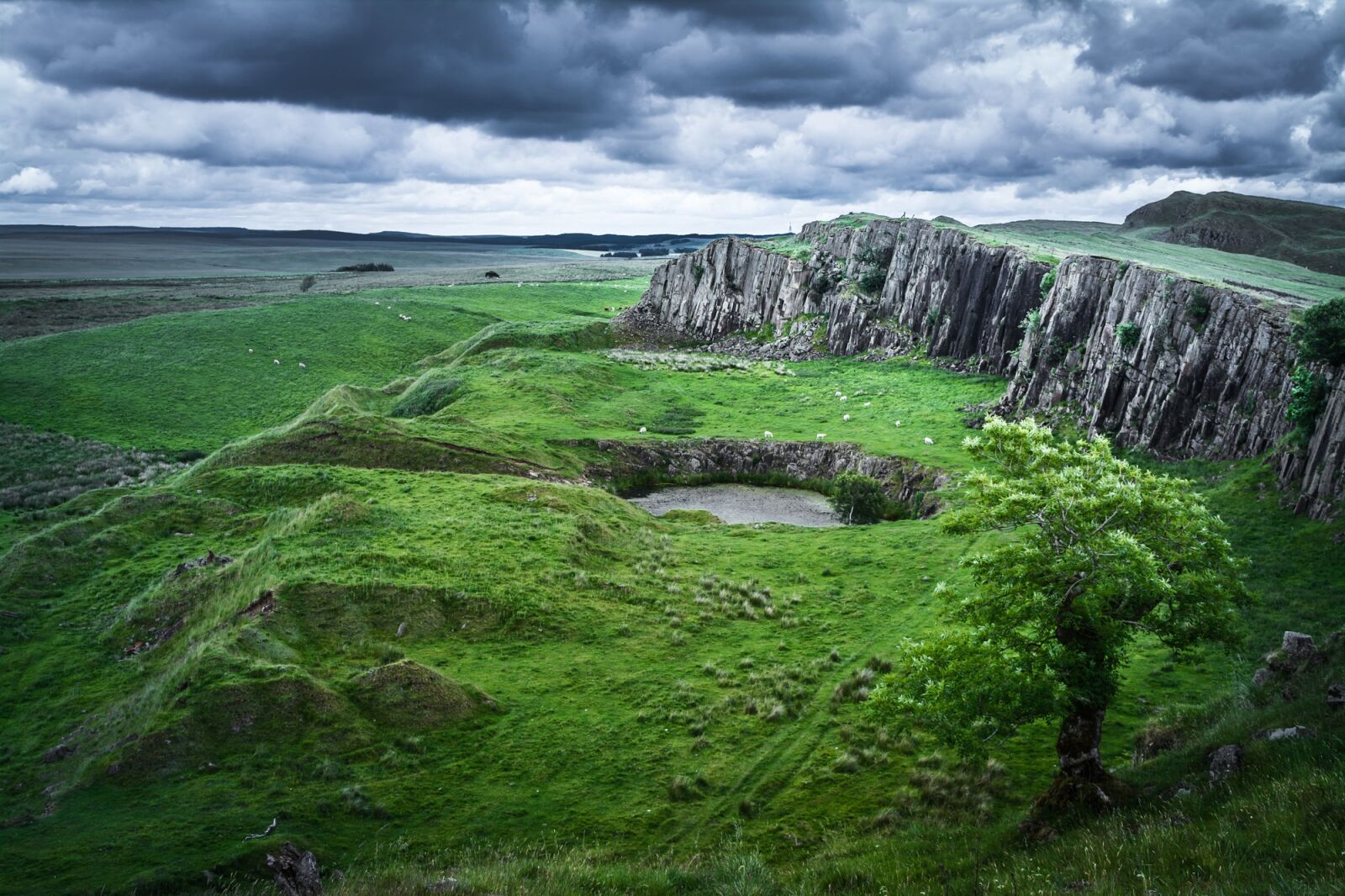Nikon D7100 sample photo. Scotland, hole, sky photography