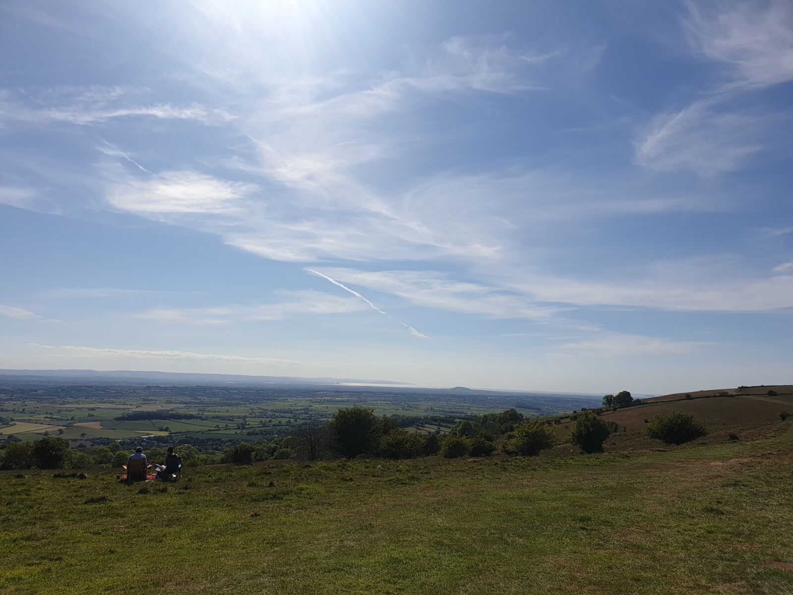Samsung Galaxy S9+ sample photo. Hilltop, view, skyline photography