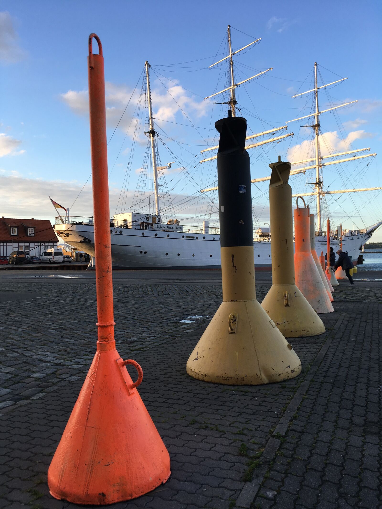iPhone SE back camera 4.15mm f/2.2 sample photo. Stralsund port, maritime, gorch photography