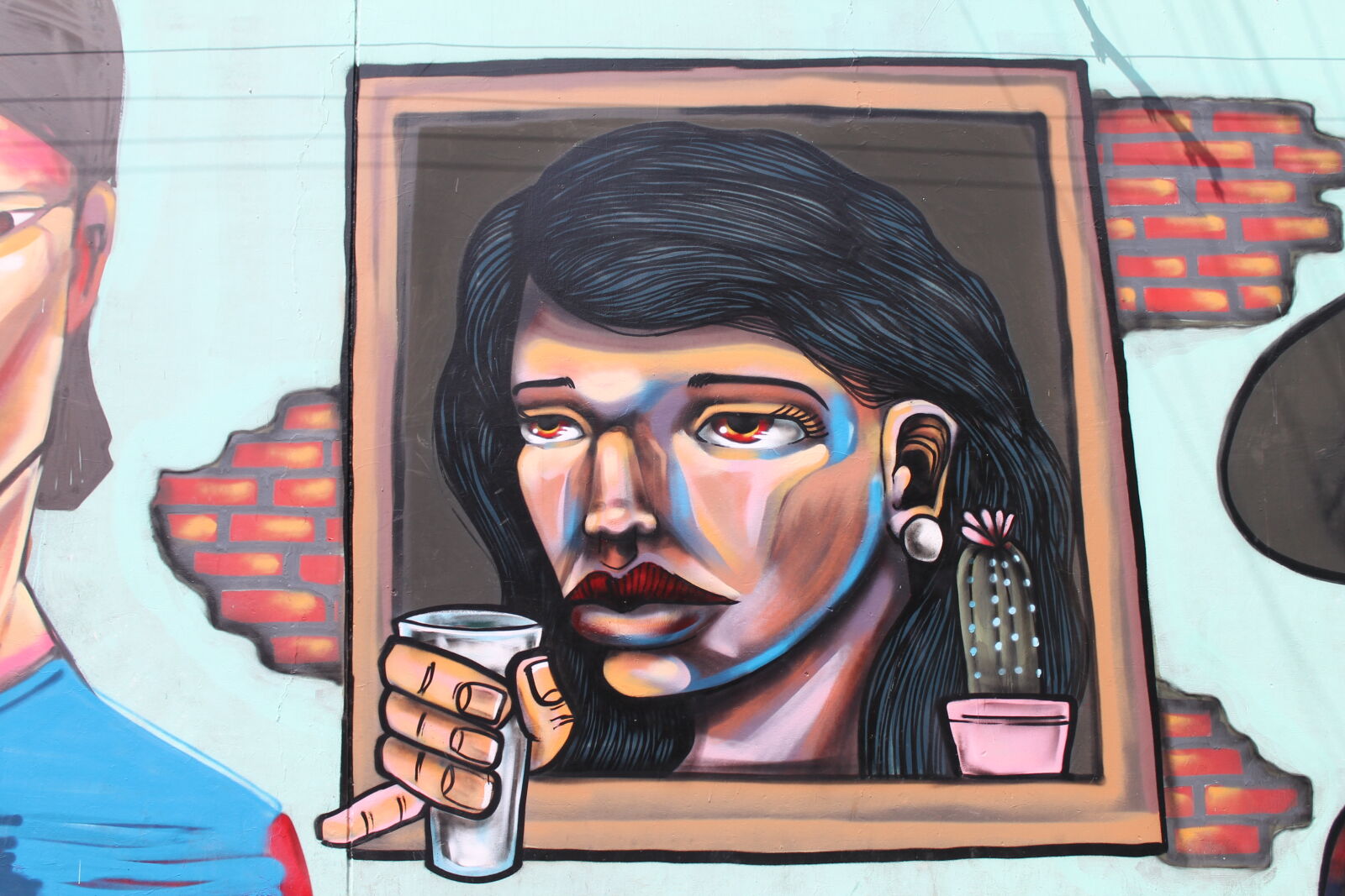Canon EOS 1100D (EOS Rebel T3 / EOS Kiss X50) sample photo. Girl, lima, peru, streetart photography