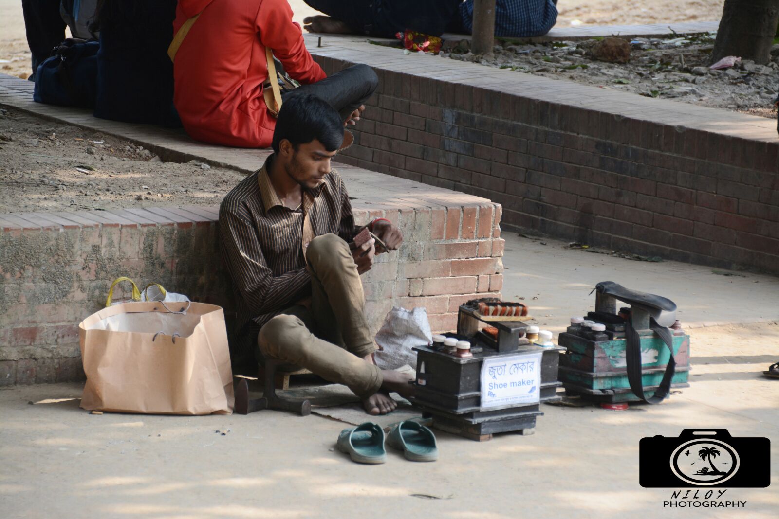 Nikon D5200 sample photo. Man, poor man, homeless photography
