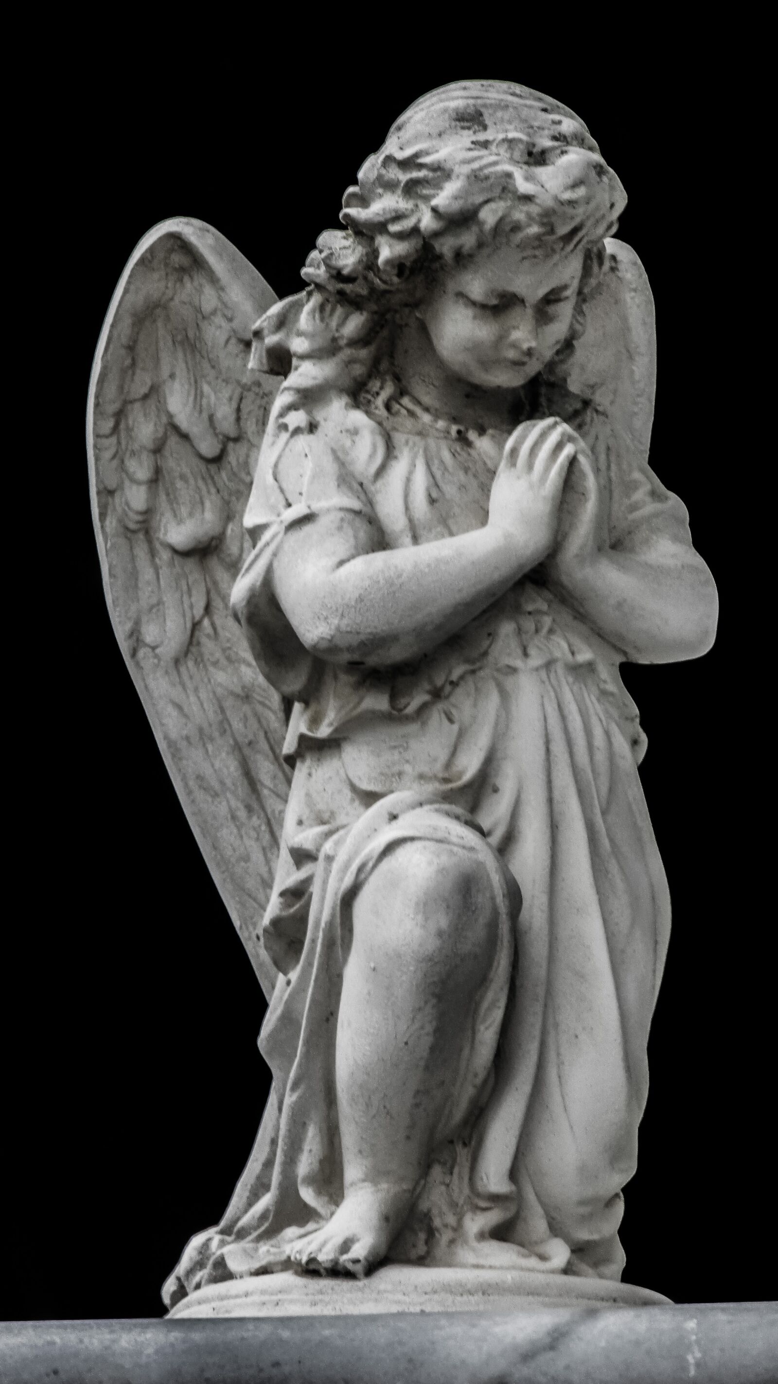 Canon PowerShot SX400 IS sample photo. Angel, praying, religion photography