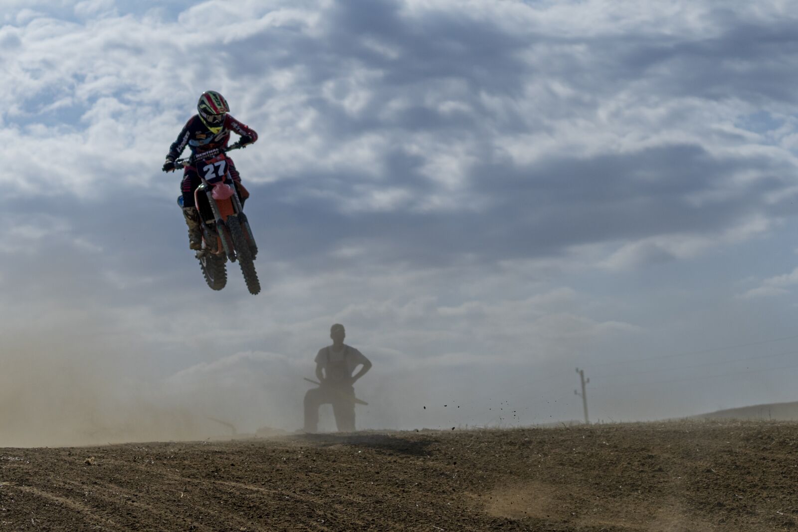 Sony a7 II + Sony FE 70-200mm F4 G OSS sample photo. Motocross, dirt, mud photography