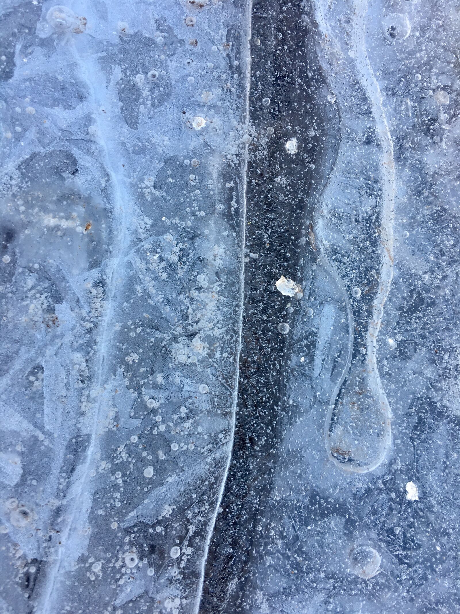 Apple iPhone 6s sample photo. Thaw, frozen, cold photography