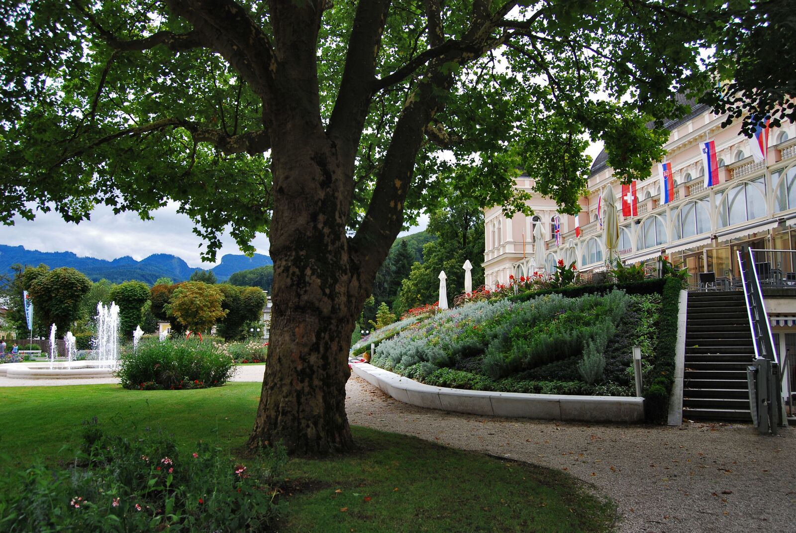 Nikon D80 sample photo. Bad ischl, salzkammergut, kurpark photography