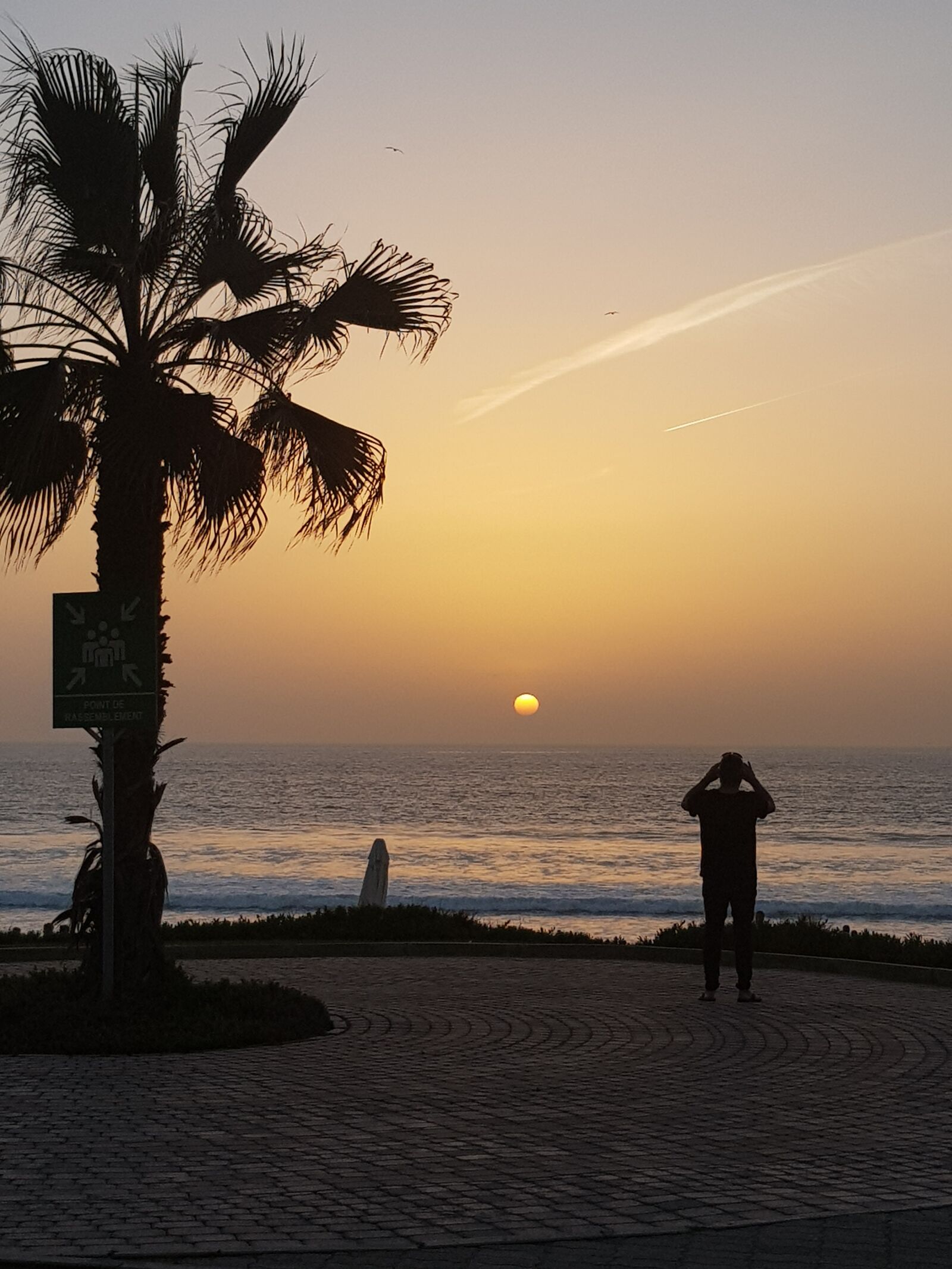 Samsung Galaxy S8 sample photo. Sea, sunset, morocco photography