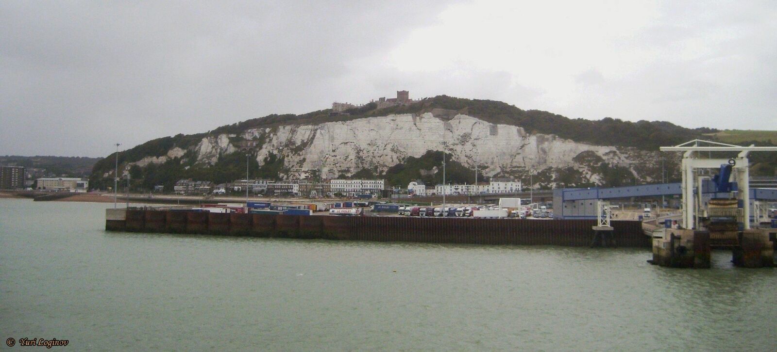 Samsung Digimax S700 / Kenox S700 / Digimax Cyber 730 sample photo. Dover, england, english, channel photography