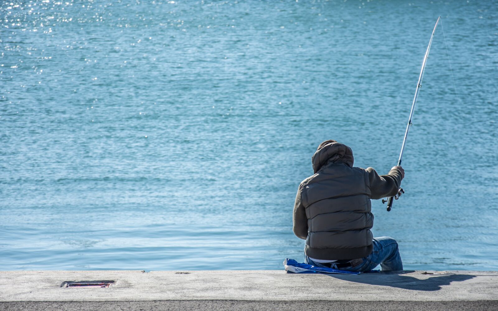 Nikon D7200 sample photo. Fisherman, fishing, port photography