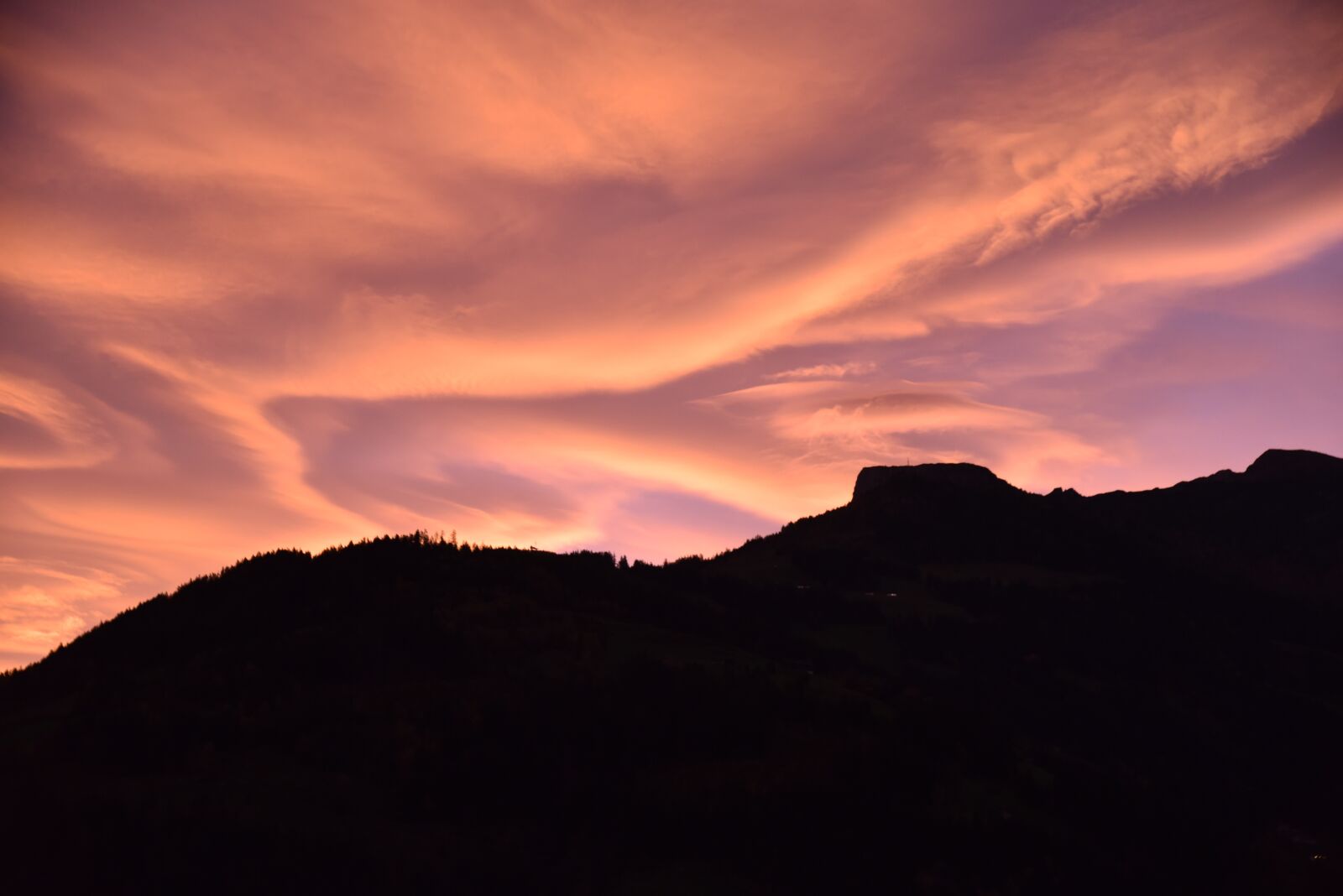 Nikon D750 sample photo. Afterglow, landscape, sunset photography