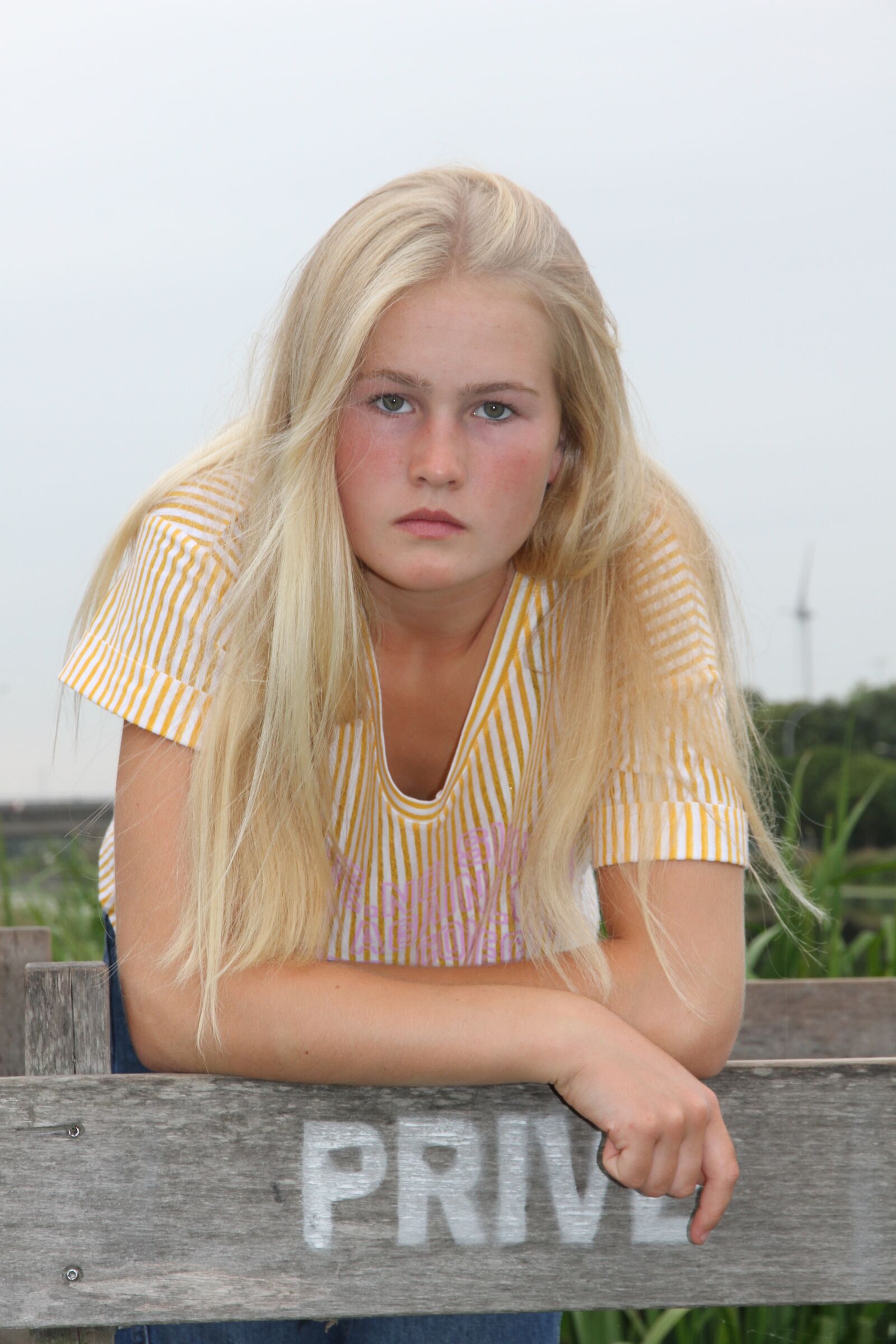 Canon EOS 7D sample photo. Young girl, water, blonde photography