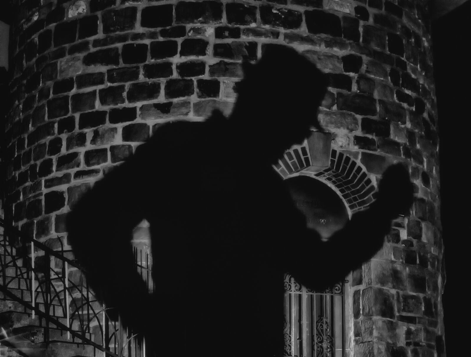 Nikon D3300 sample photo. Shadow, man, hat photography