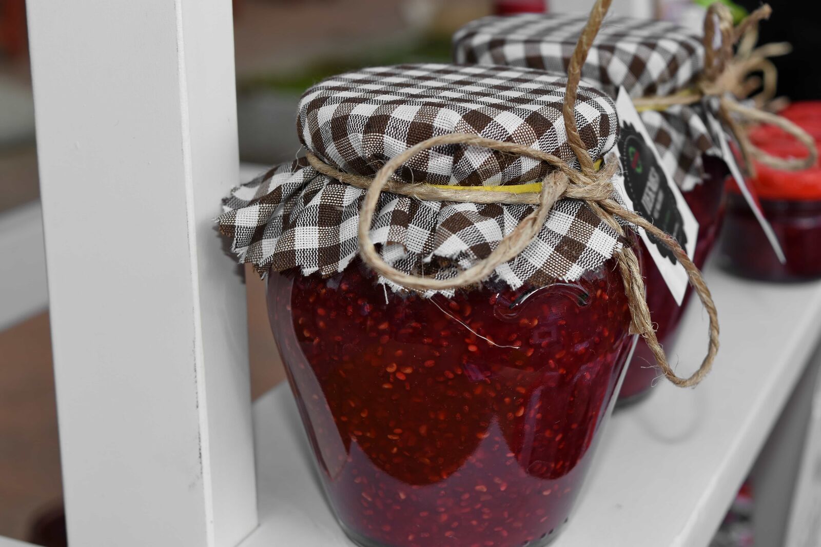 Nikon D5500 sample photo. Handmade, jam, vintage, food photography