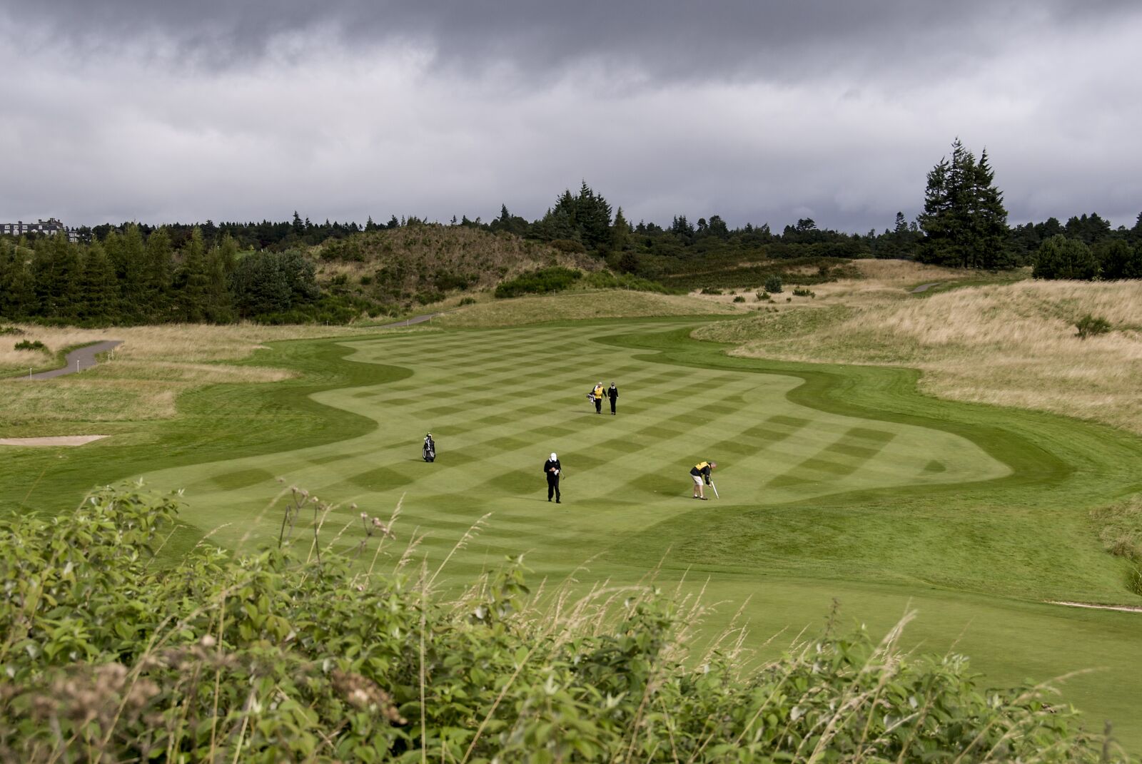 Nikon D60 sample photo. Golf, scotland, gleneagles photography