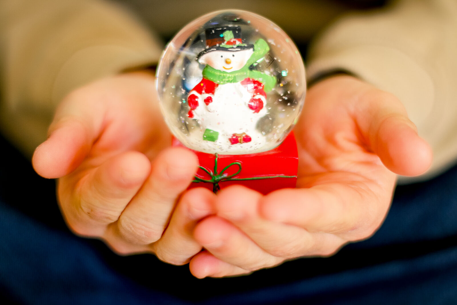 Canon EOS 70D + Canon EF 50mm F1.4 USM sample photo. Christmas, xmas, snowman, snowglobe photography